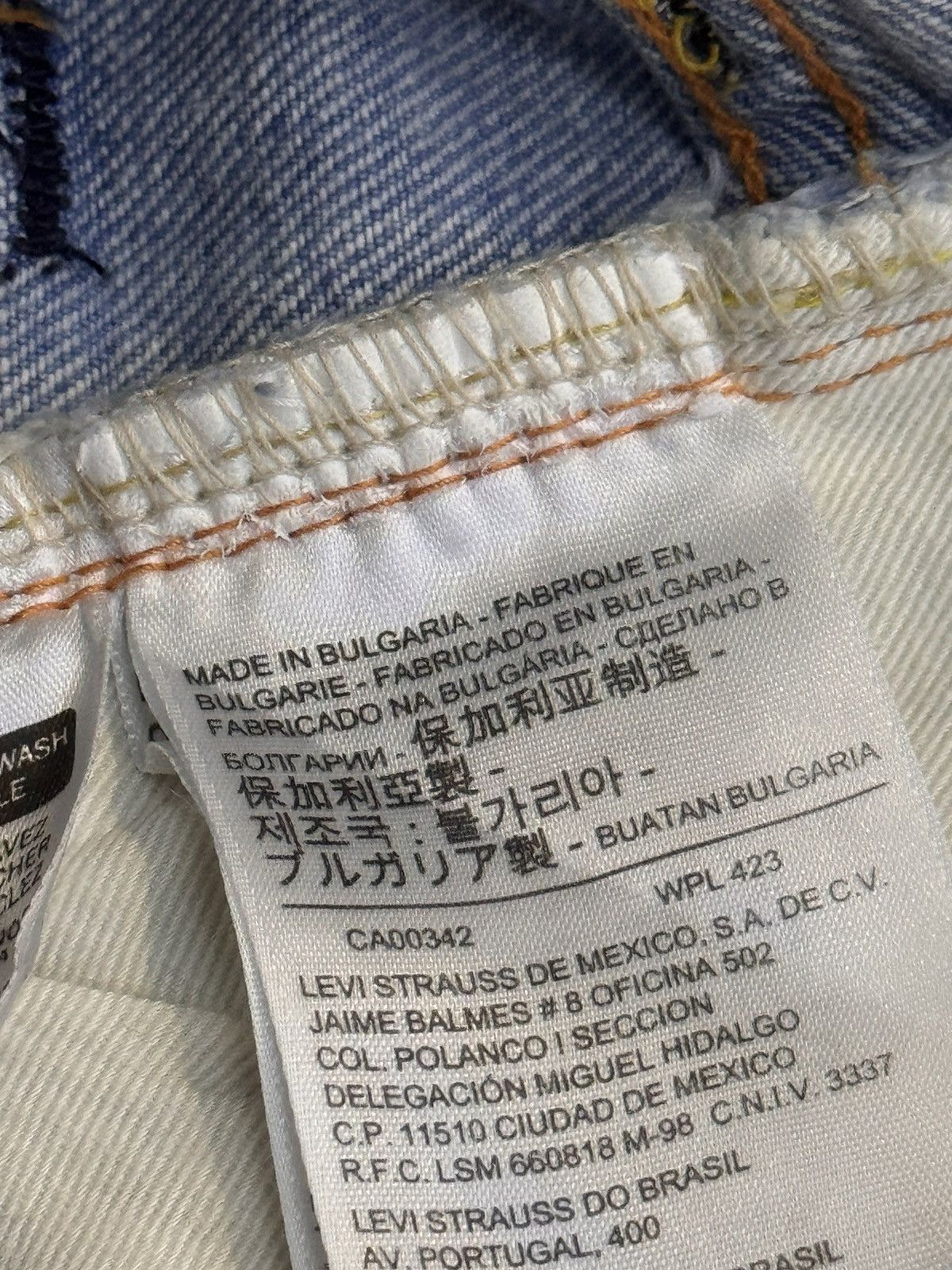 Levi's Levis Big E Selvedge Lot 701 Size 28" / US 6 / IT 42 - 8 Thumbnail