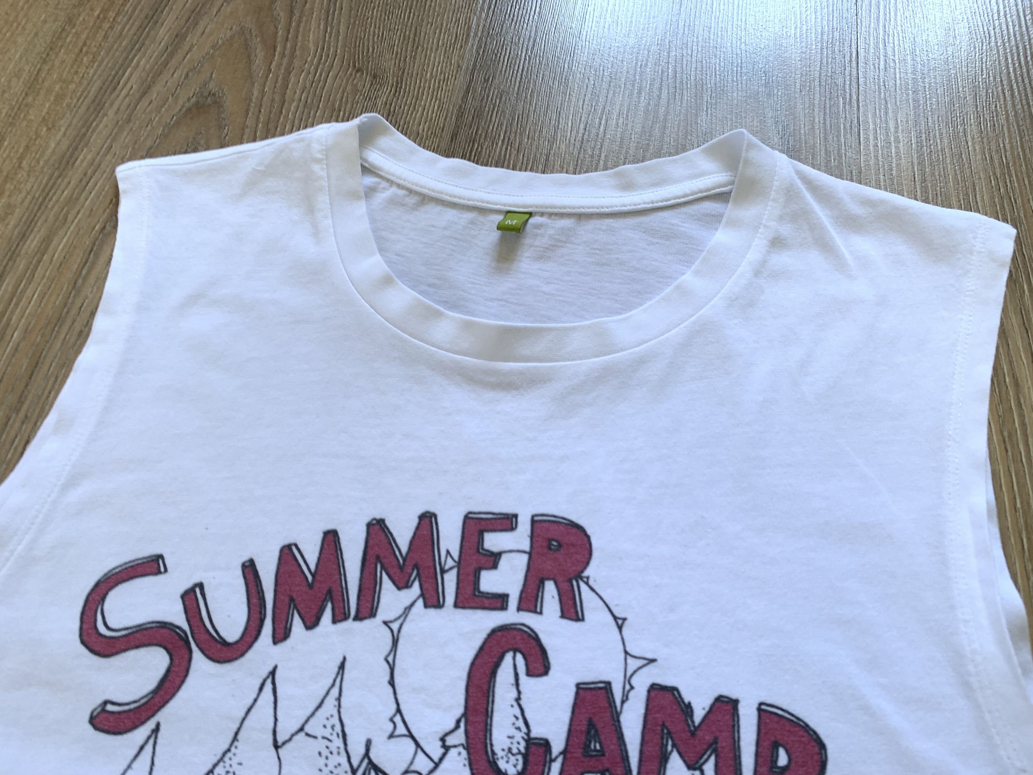 Other Rapanui Summer Camp White Sleeveless Tank Top Size US M / EU 48-50 / 2 - 4 Thumbnail