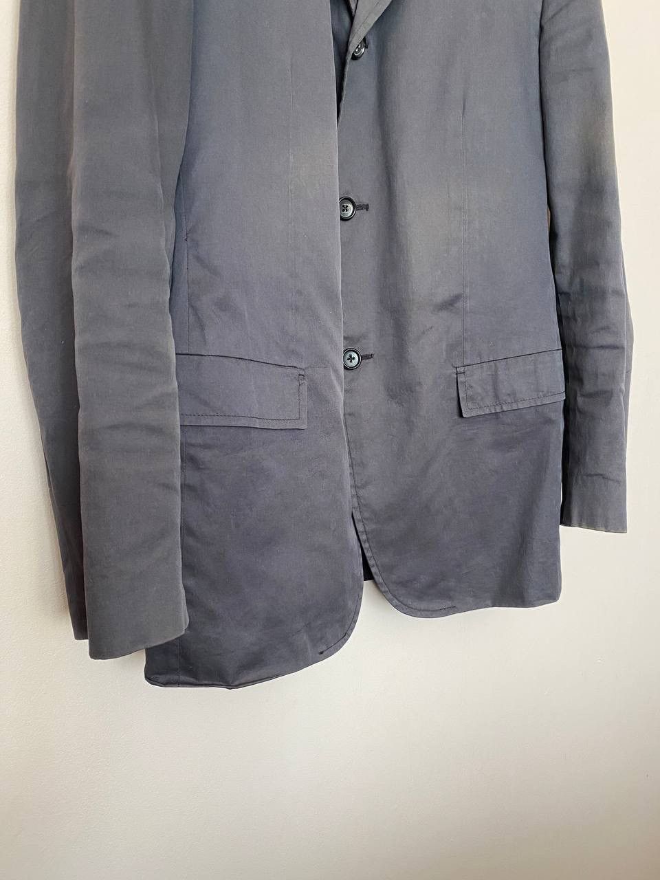 Jil Sander × Raf Simons Rare Jil Sander AW10 raw hem edge blazer jacket Size 48R - 4 Thumbnail
