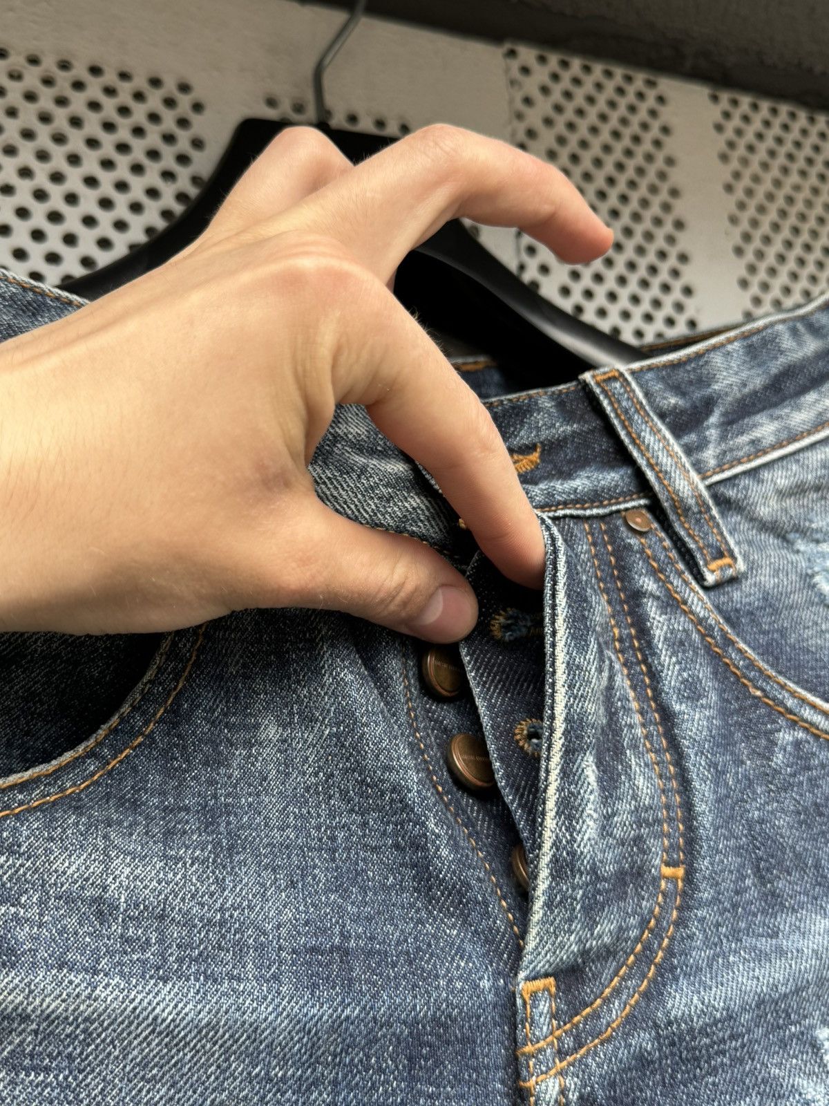 Takeshy Kurosawa Takeshy Kurosawa Handmade Jeans Blue Size US 32 / EU 48 - 10 Thumbnail