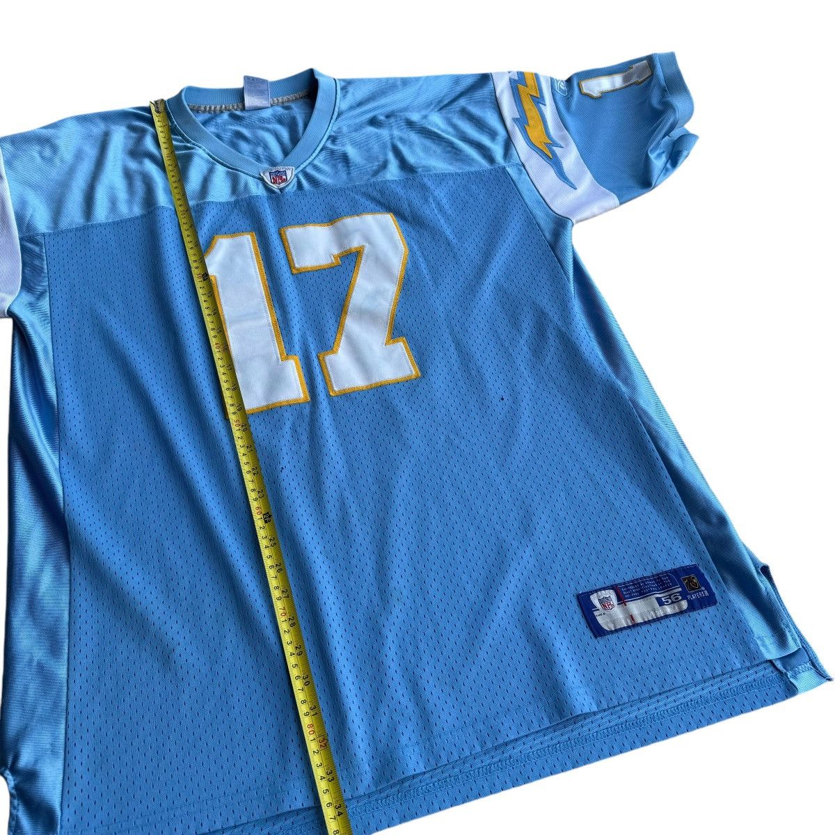 NFL × Vintage PHILIP RIVERS REEBOK NFL SAN DIEGO CHARGERS JERSEY STITCHED Size US XL / EU 56 / 4 - 5 Thumbnail