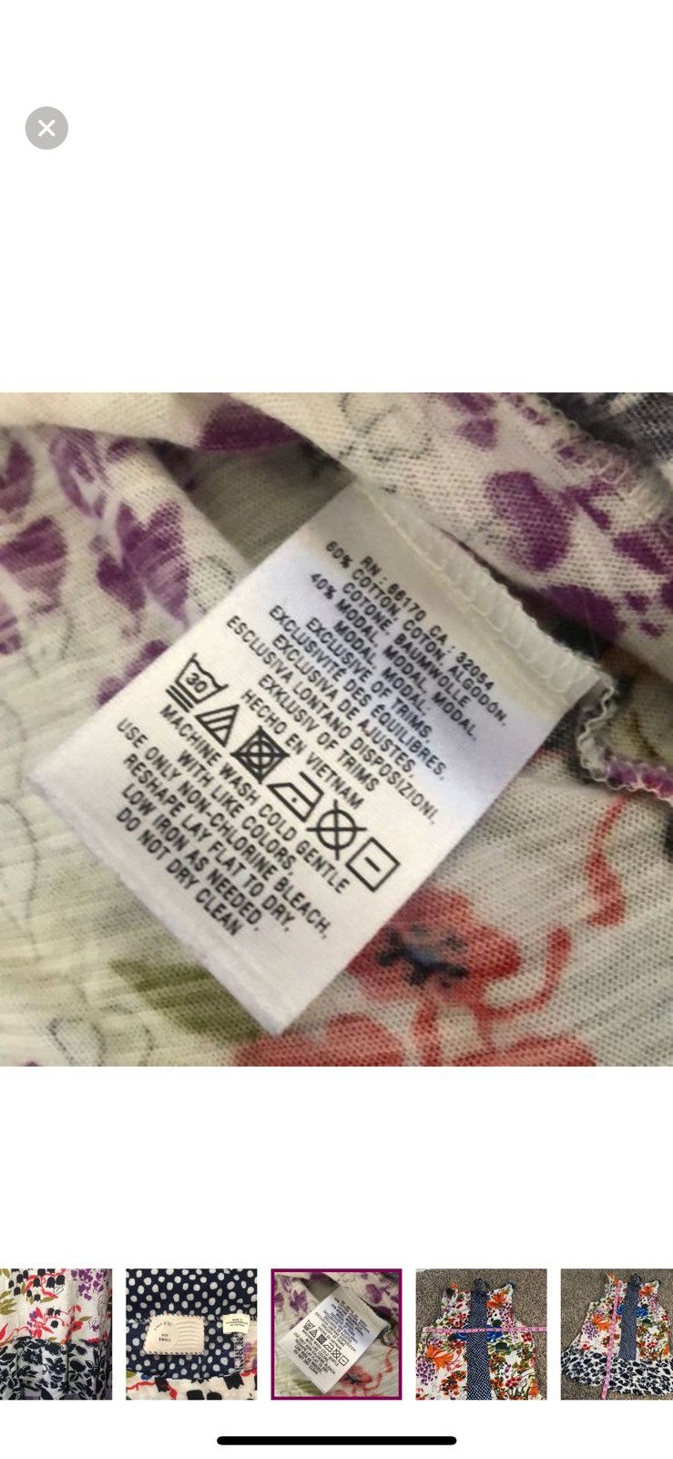 Anthropologie Anthropologie postmark small cultivar floral tank top Size S / US 4 / IT 40 - 5 Thumbnail