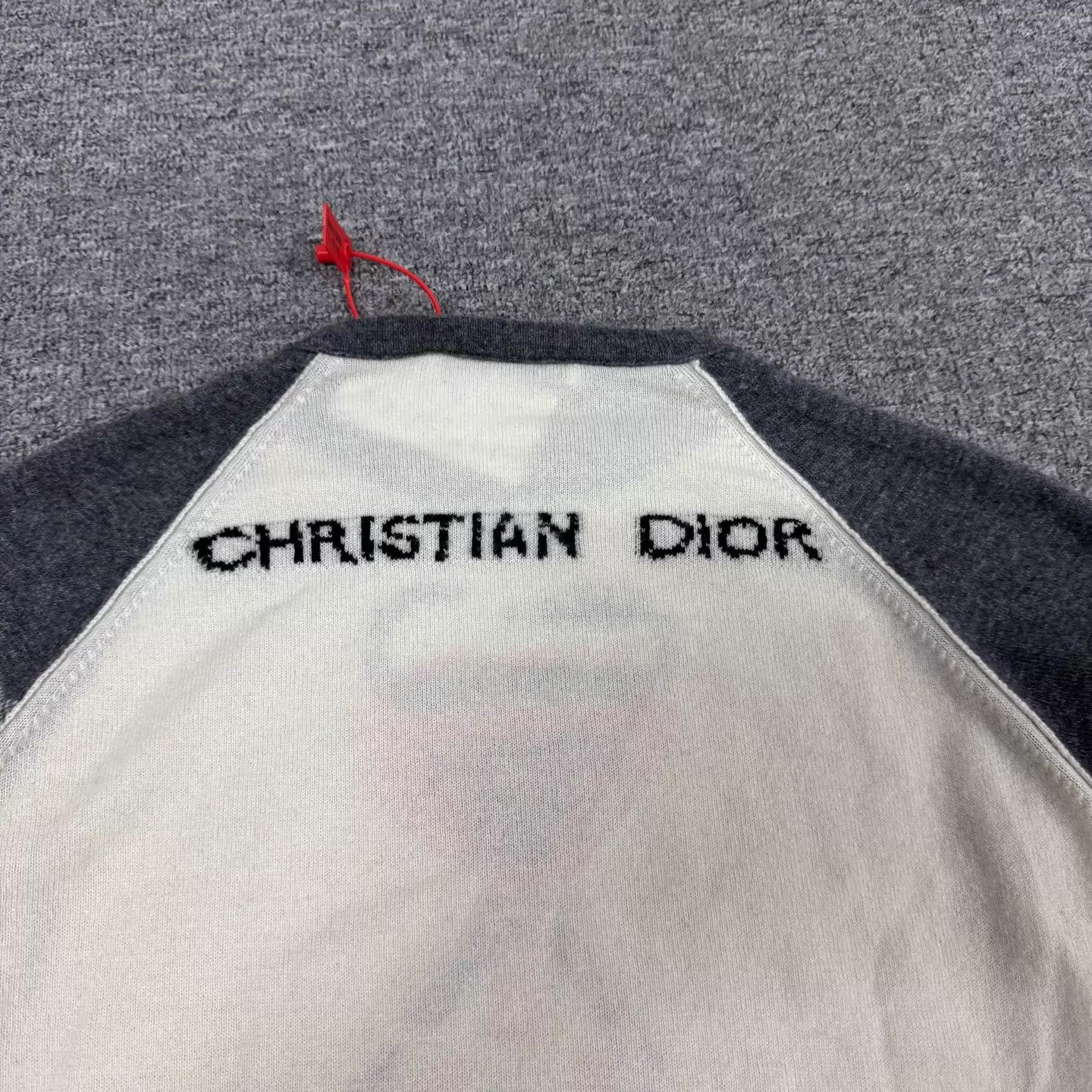 Dior Dior color blocked heart hourglass cashmere sweater Size XS / US 0-2 / IT 36-38 - 6 Thumbnail