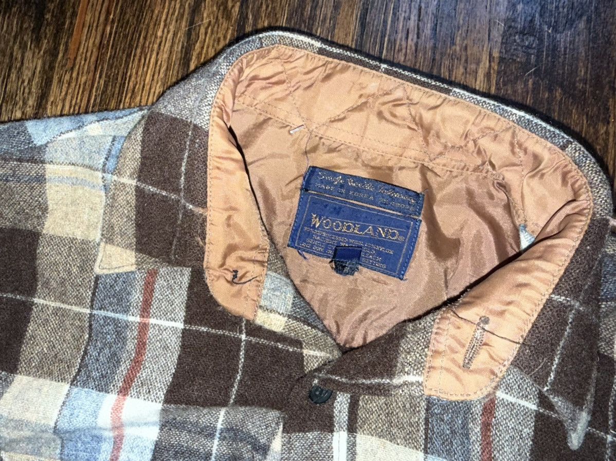 Pendleton Vintage Korea Woodland Flannel Shirt Sz Medium Brown Plaid Size US M / EU 48-50 / 2 - 2 Thumbnail