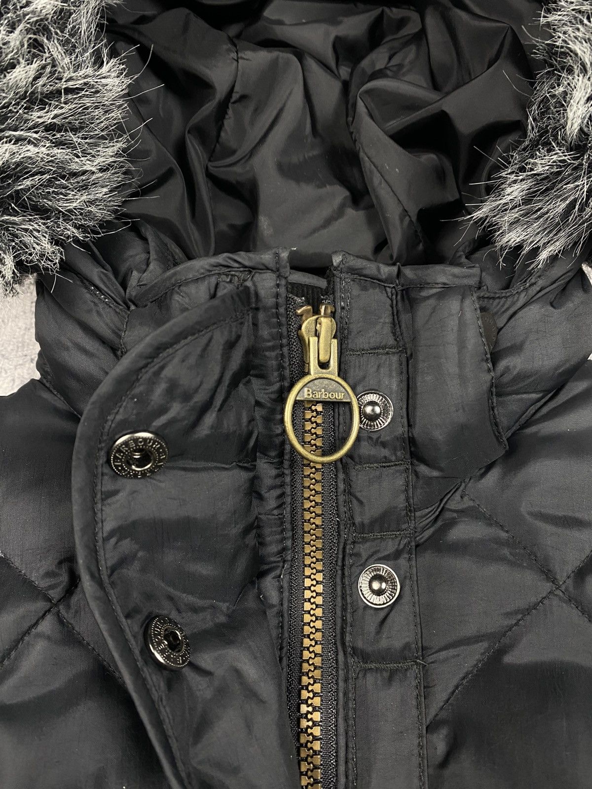 Barbour Barbour Bowfell Down Parka Fur Hood Quilted Coat Women’s M Size M / US 6-8 / IT 42-44 - 10 Thumbnail