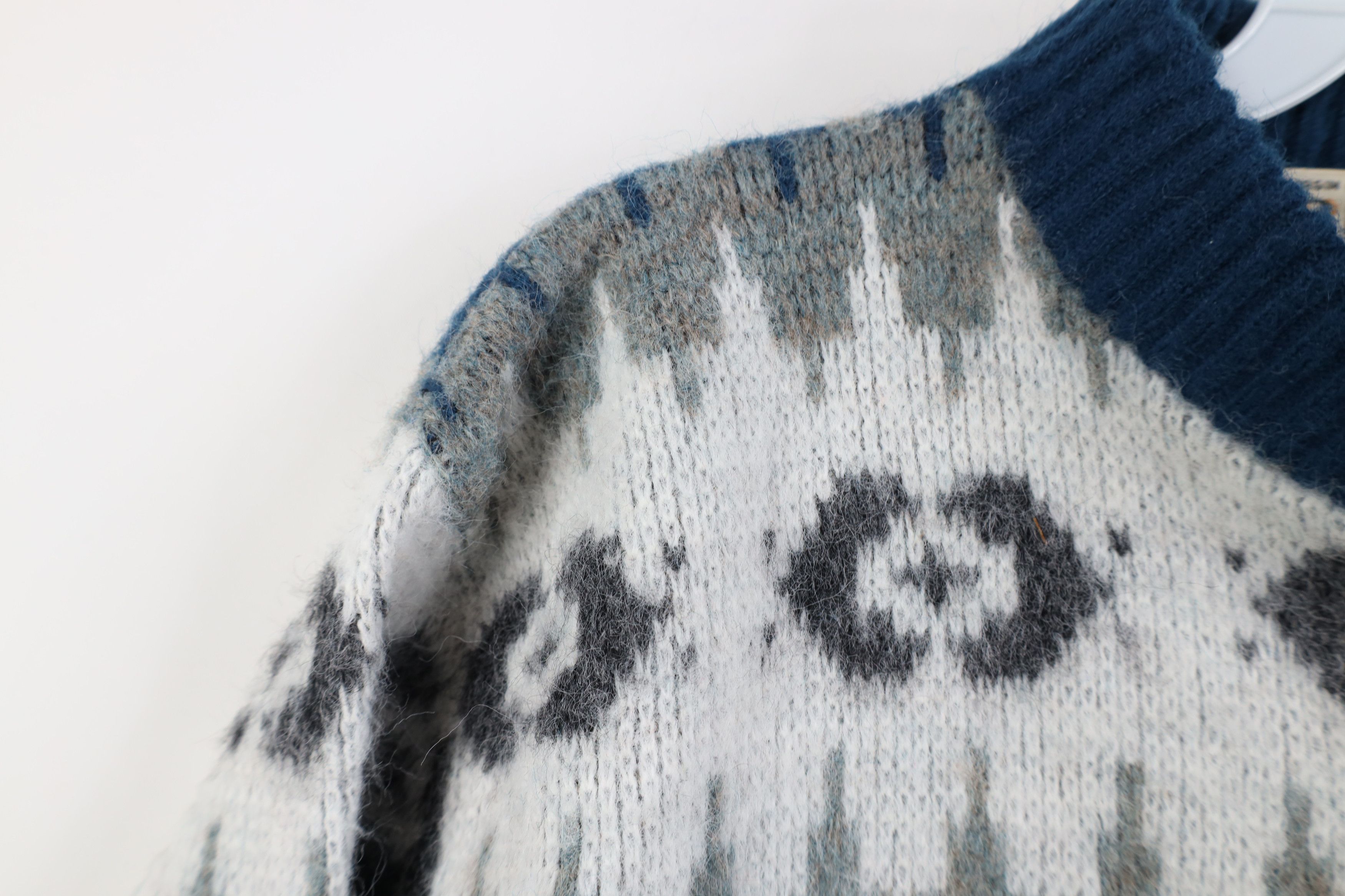 Vintage Vintage 50s Streetwear Knit Fair Isle Crewneck Sweater USA Size US S / EU 44-46 / 1 - 6 Thumbnail