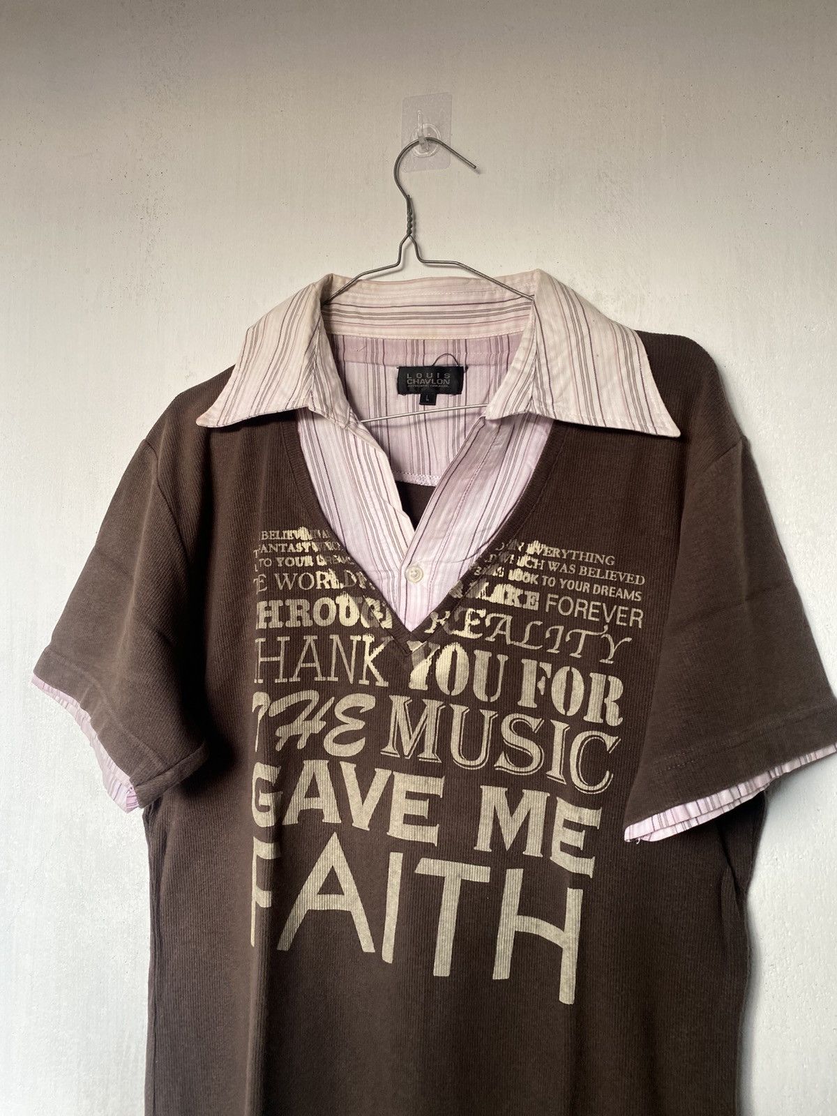 Beauty Beast × If Six Was Nine × Japanese Brand Louis Chavlon Double Layer Tshirt Size US M / EU 48-50 / 2 - 2 Thumbnail
