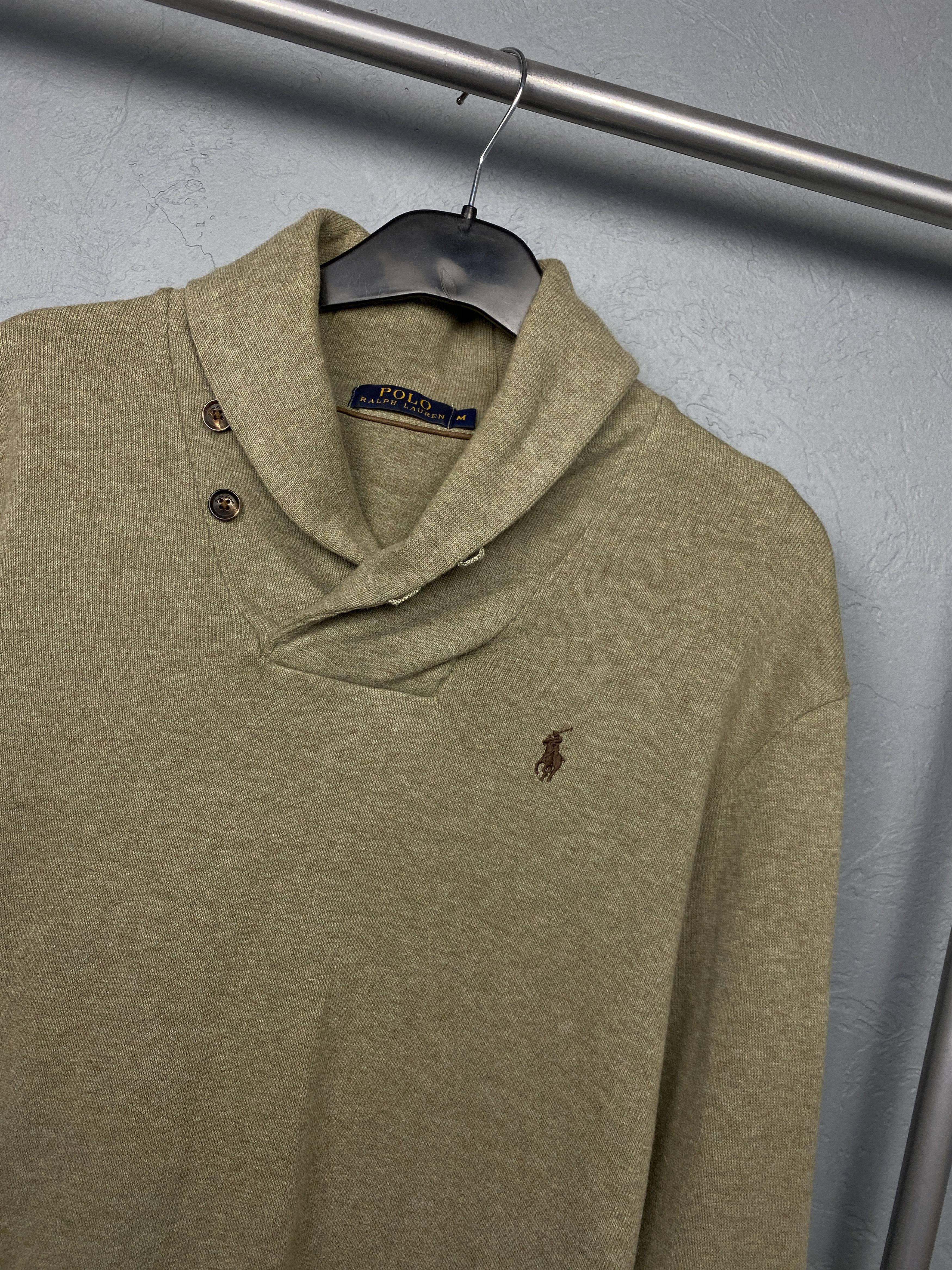 Polo Ralph Lauren × Ralph Lauren × Vintage Polo Ralph Lauren Vintage Mens Cardigan Sweater Size US M / EU 48-50 / 2 - 2 Thumbnail