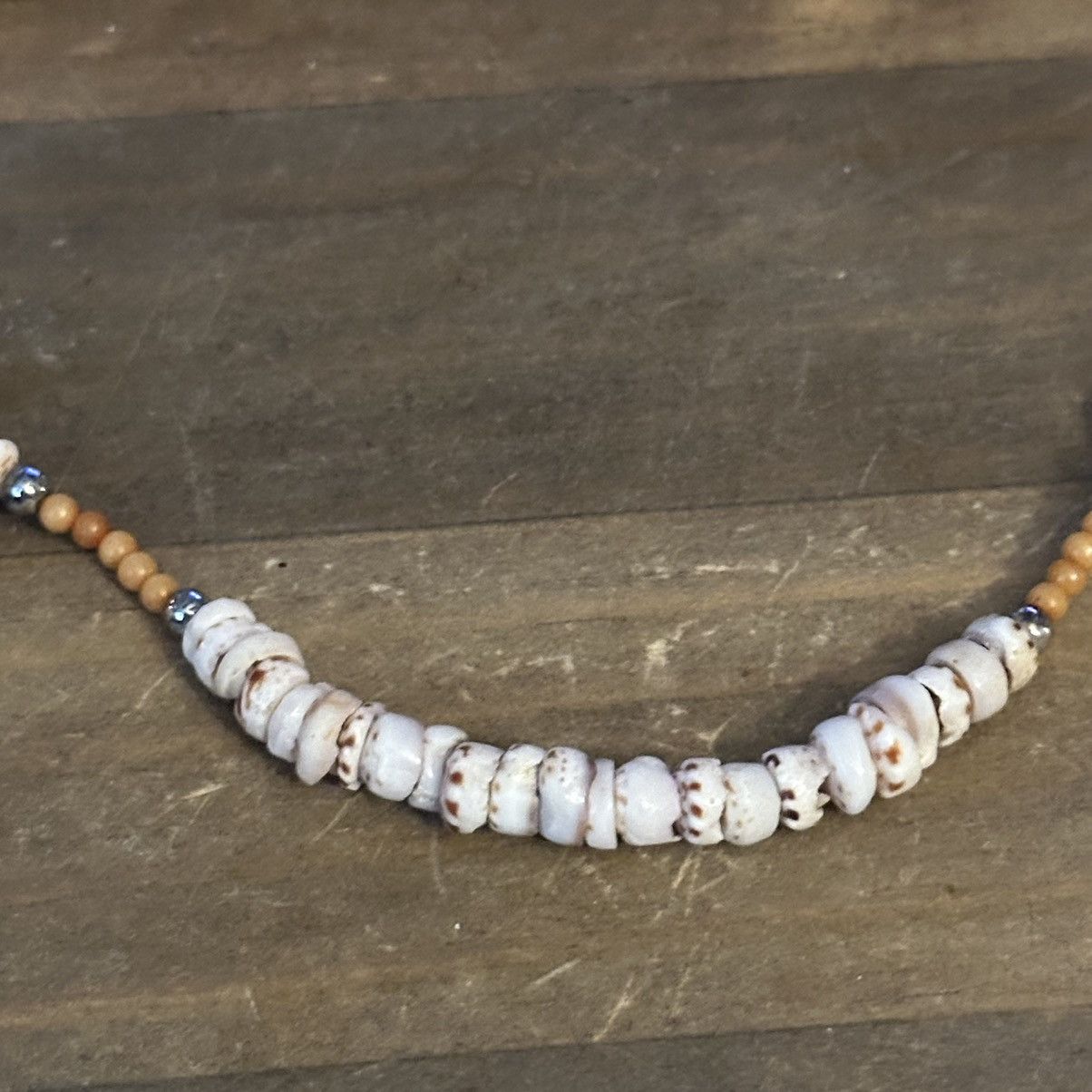 Vintage Vintage shell bead choker necklace Size ONE SIZE - 4 Thumbnail