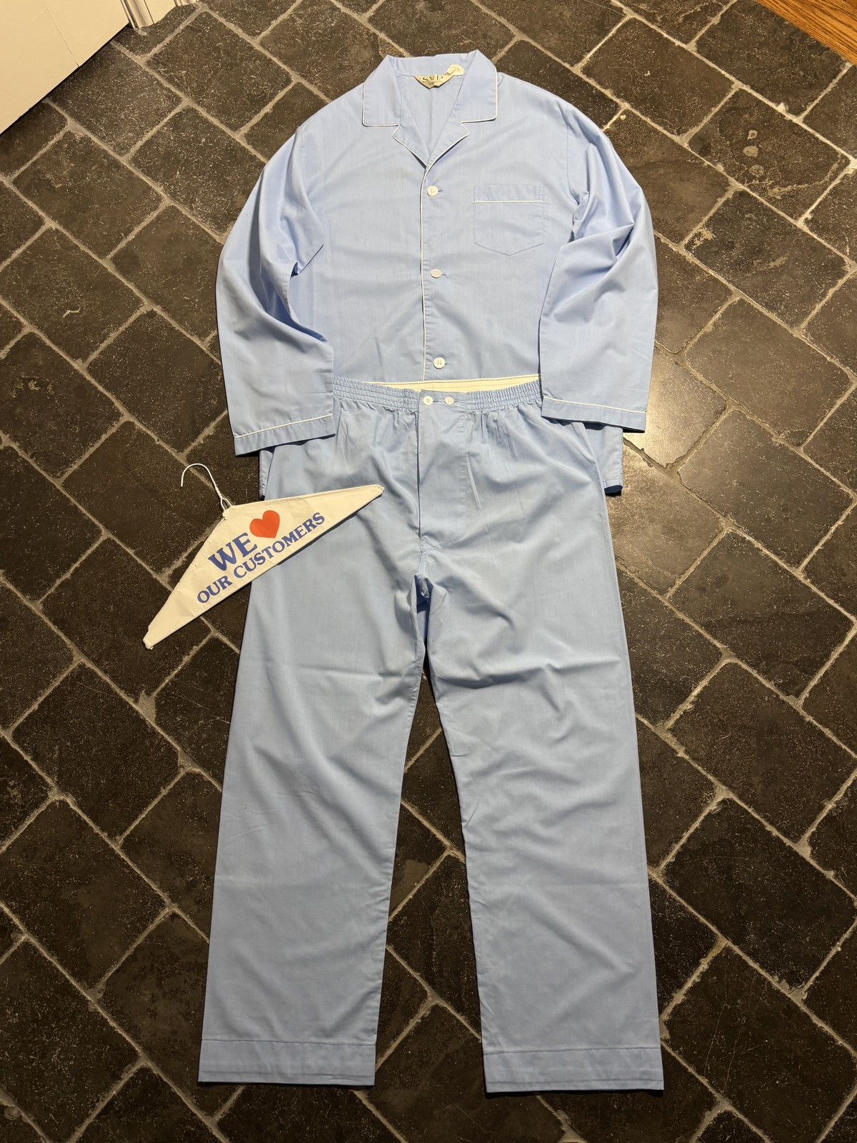 Vintage Vintage PJs Two Piece Matching Set Simpson's Size US 34 / EU 50 - 1 Thumbnail