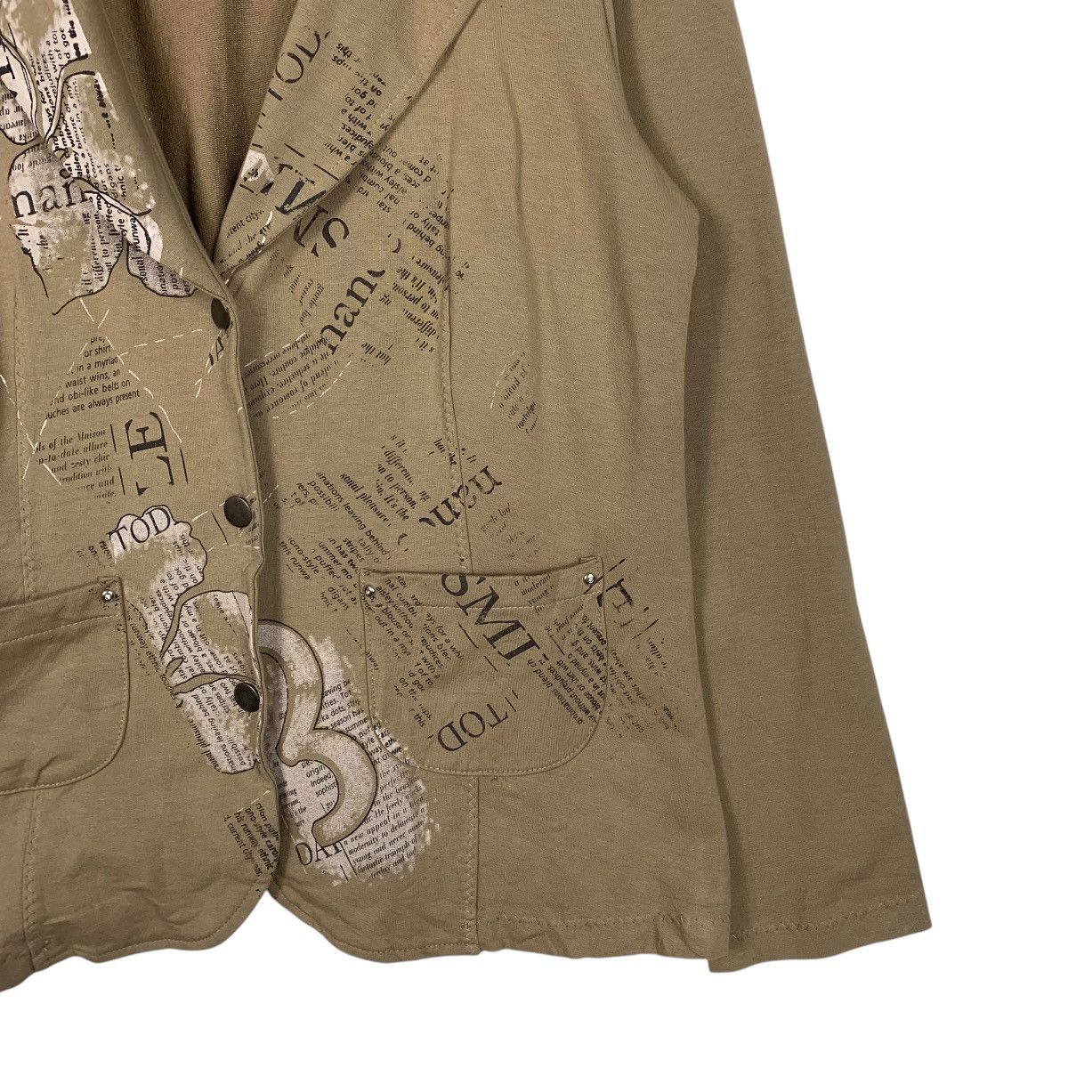 Other Italian Designer Donne Da Sogno Women Jacket Size XL / US 12-14 / IT 48-50 - 4 Thumbnail