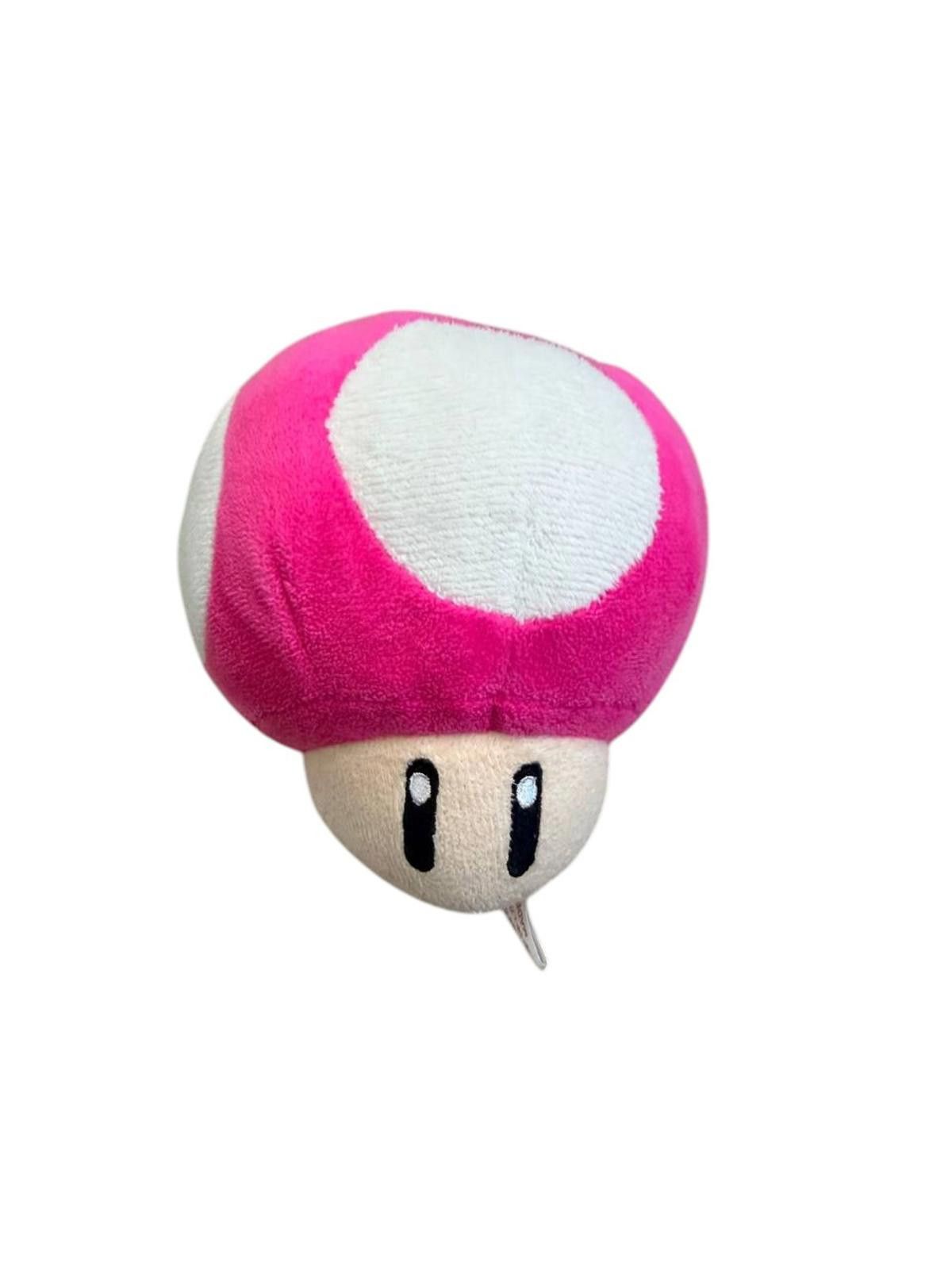 Nintendo Super Mario Bros. Pink Toadette Mushroom Plushie – Nintendo Size ONE SIZE - 1 Thumbnail