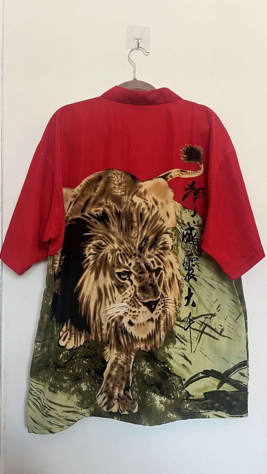 Other Vintage KNU Gear Lion Short-Sleeve Button-Down Shirt Size US XL / EU 56 / 4 - 5 Thumbnail