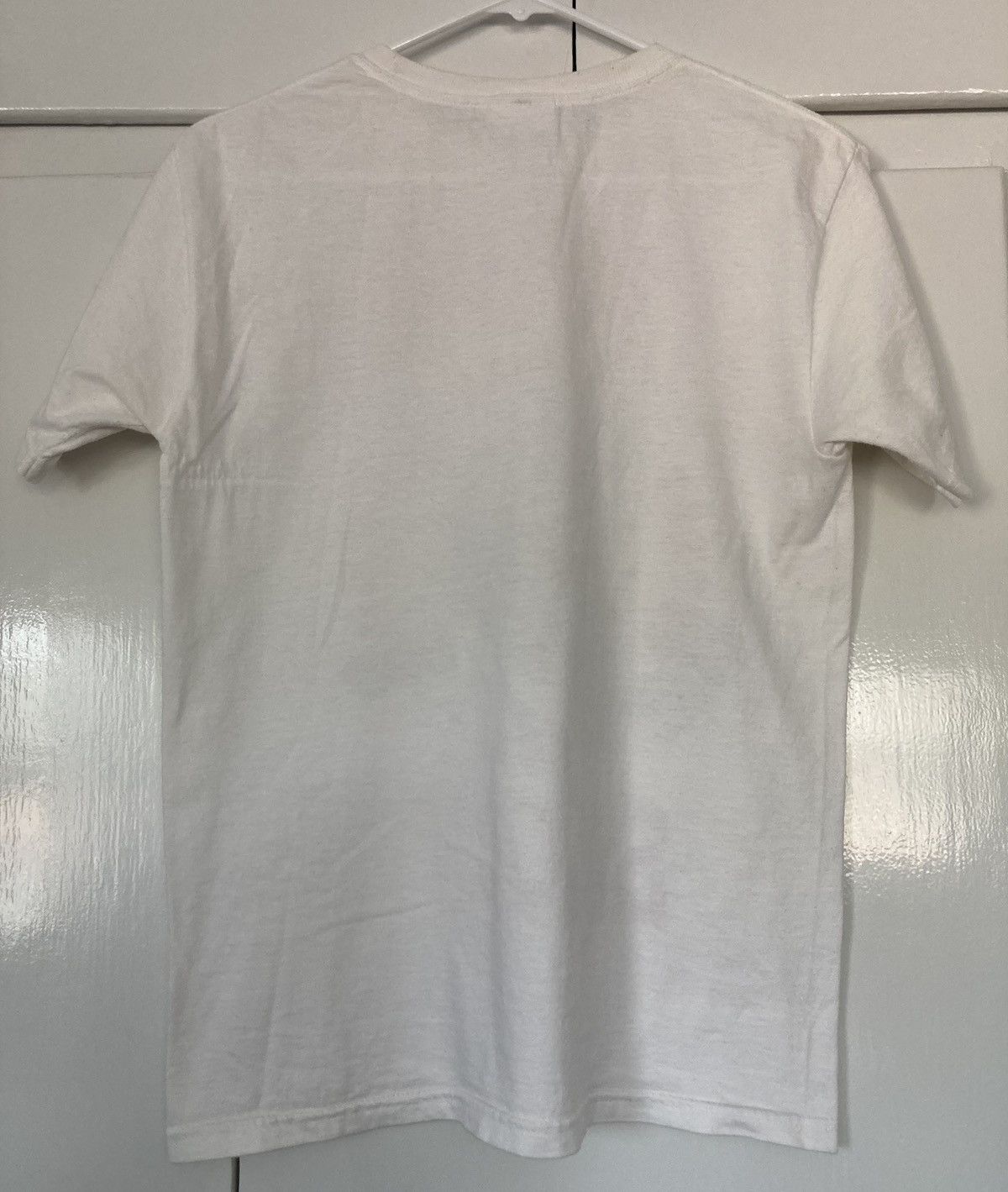 Hanes THE DEVIL'S PITCHFORK SALOON BAR SHIRT GIRLS GUNS SKULL Y2K Size US S / EU 44-46 / 1 - 3 Thumbnail
