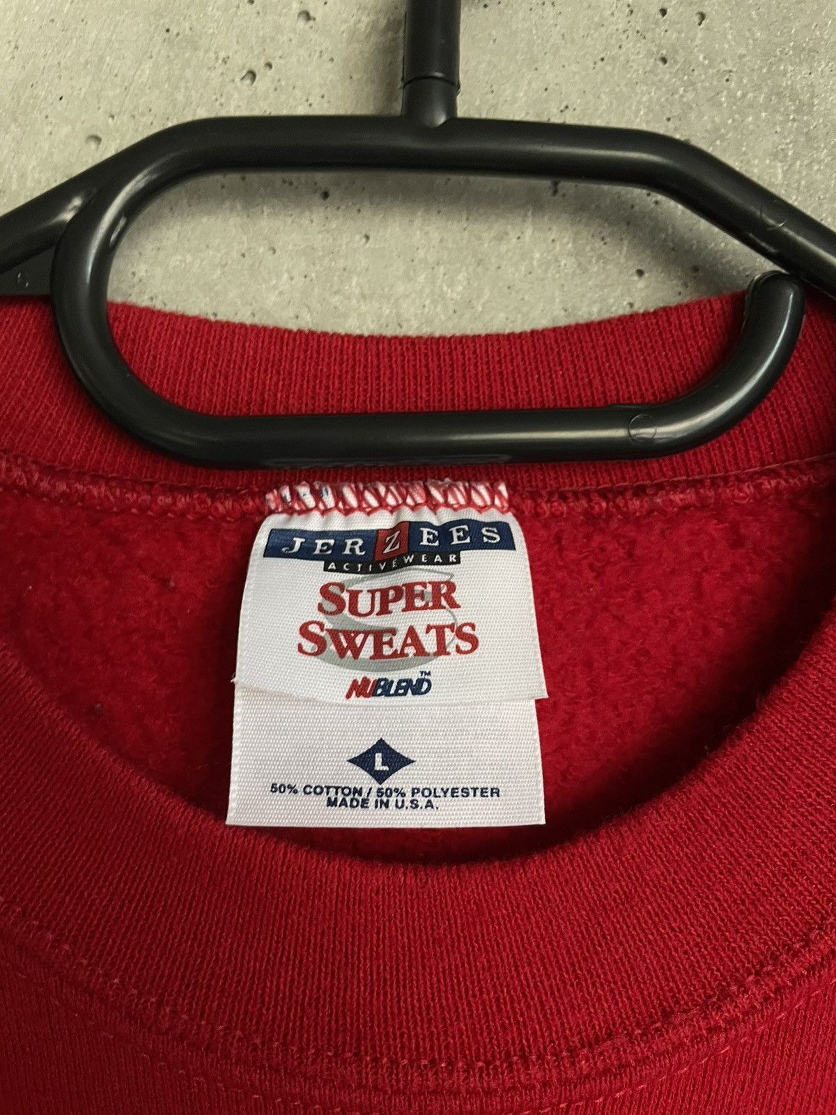 MLB Rare Vintage Cleveland Indians Champs 1997 Jerzees Y2k Swtsh Size US L / EU 52-54 / 3 - 7 Thumbnail
