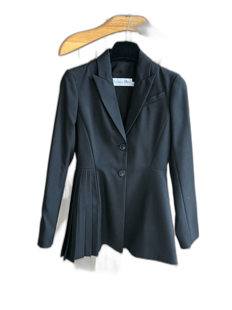 Dior Dior Classic Black Blazer Jacket Size 34-2505 Size US XS / EU 42 / 0 - 1 Thumbnail
