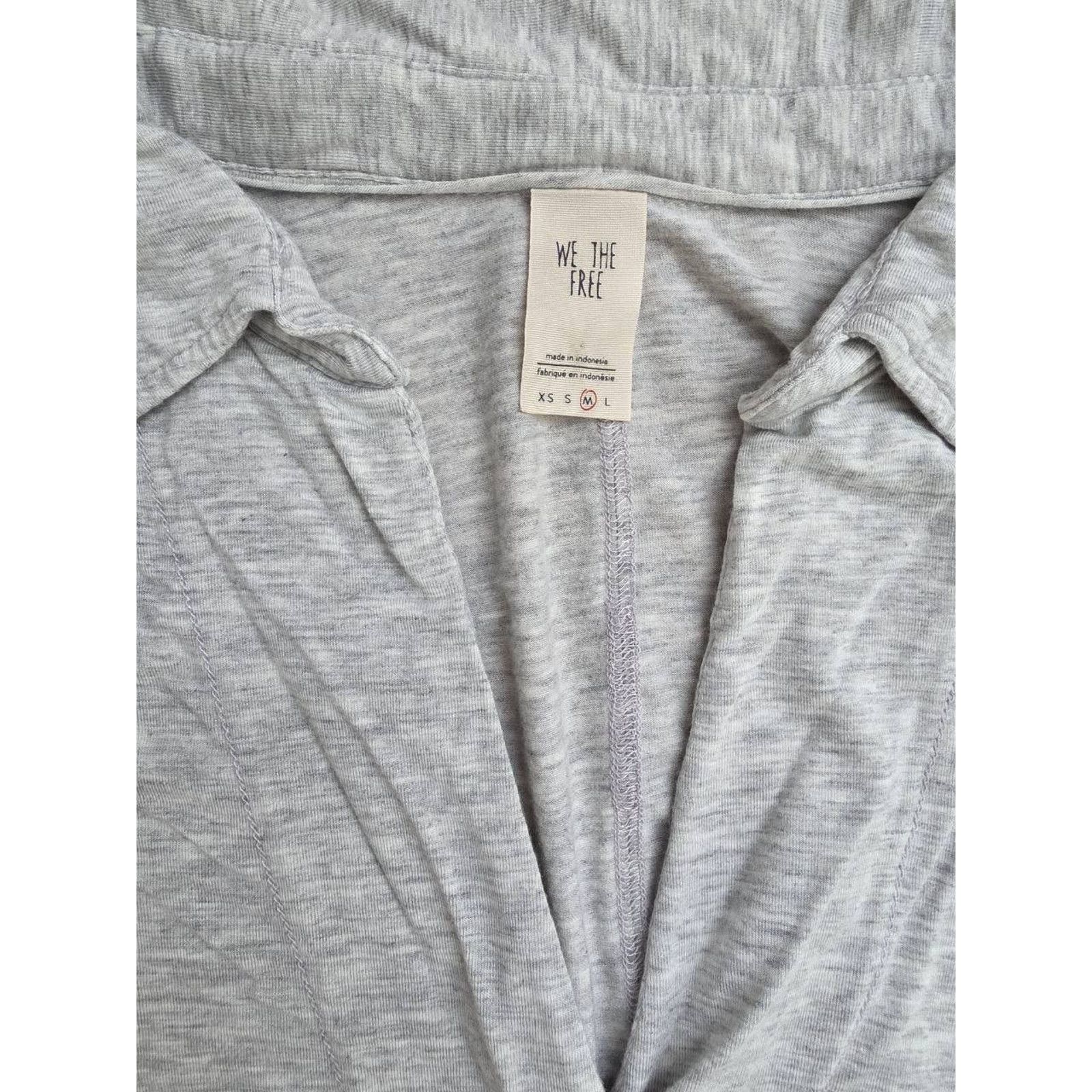 & Other Stories Free People Comfy Oversized Tee Gray M A001389 Size M / US 6-8 / IT 42-44 - 7 Thumbnail