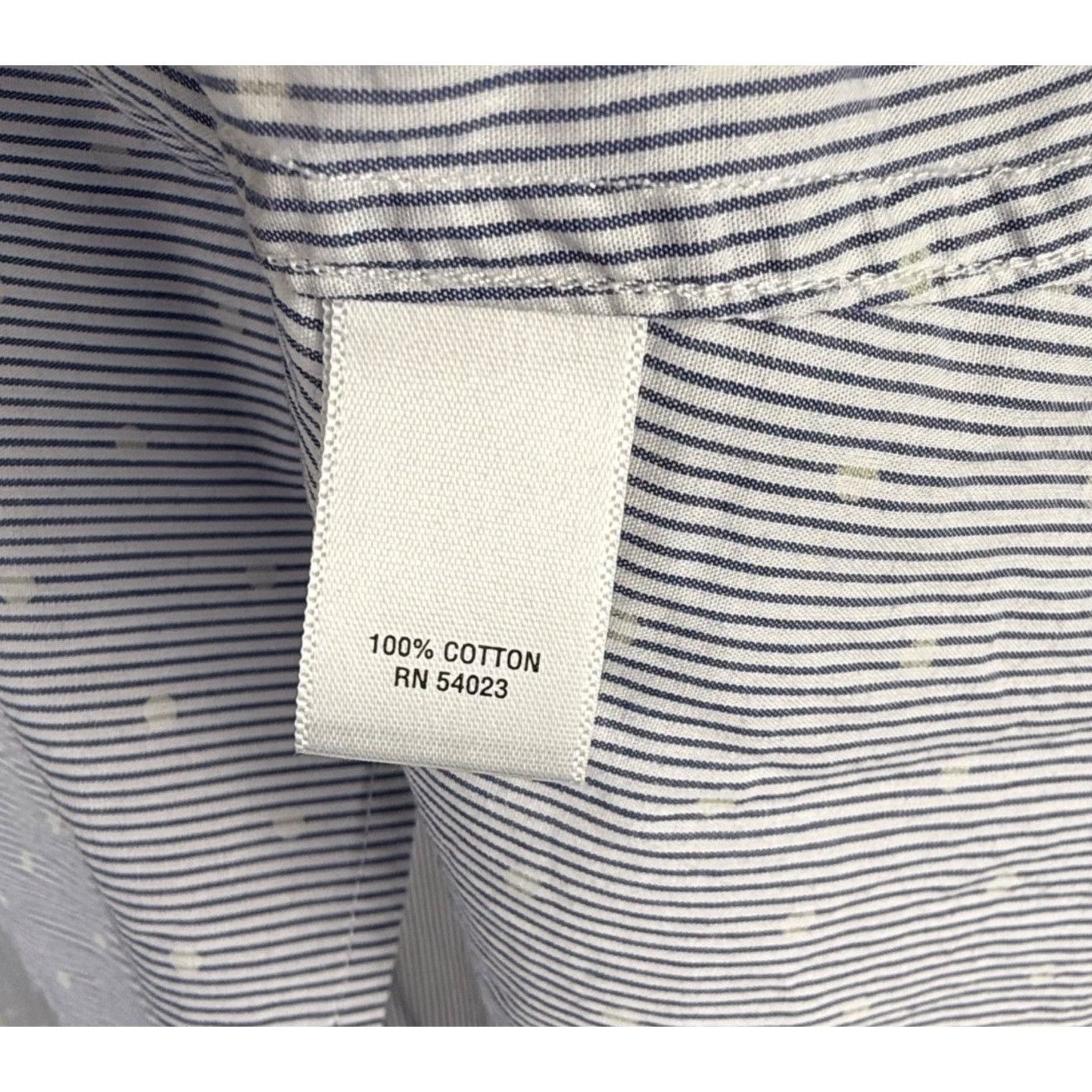 Banana Republic Banana Republic Women’s Soft Wash Button-Front Shirt Blue Si Size M / US 6-8 / IT 42-44 - 3 Thumbnail