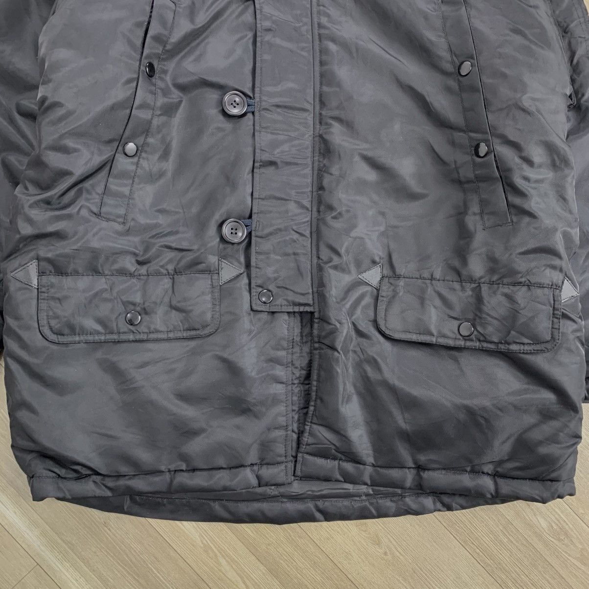 If Six Was Nine × Japanese Brand × Le Grande Bleu (L.G.B.) Neo Sixx 2000’s Military Fur Parka Jacket LGB Style Size US L / EU 52-54 / 3 - 4 Thumbnail