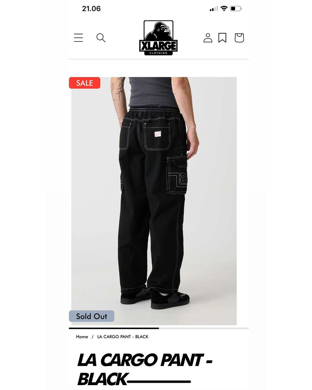 Xlarge Xlarge Cargo Pants Size US 34 / EU 50 - 2 Thumbnail