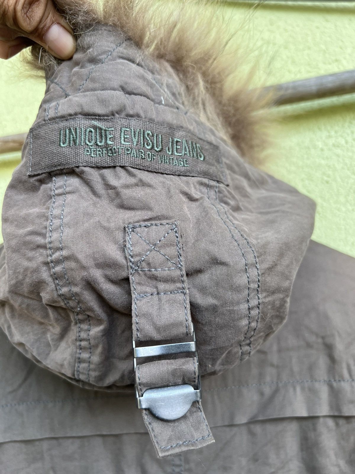 Evisu Evisu fur-hooded parka jacket vintage Size US M / EU 48-50 / 2 - 5 Thumbnail