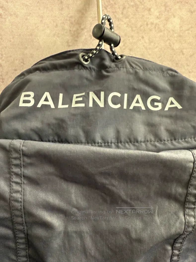 Balenciaga Balenciaga Yellow and blue color block windbreaker Size US M / EU 48-50 / 2 - 3 Thumbnail