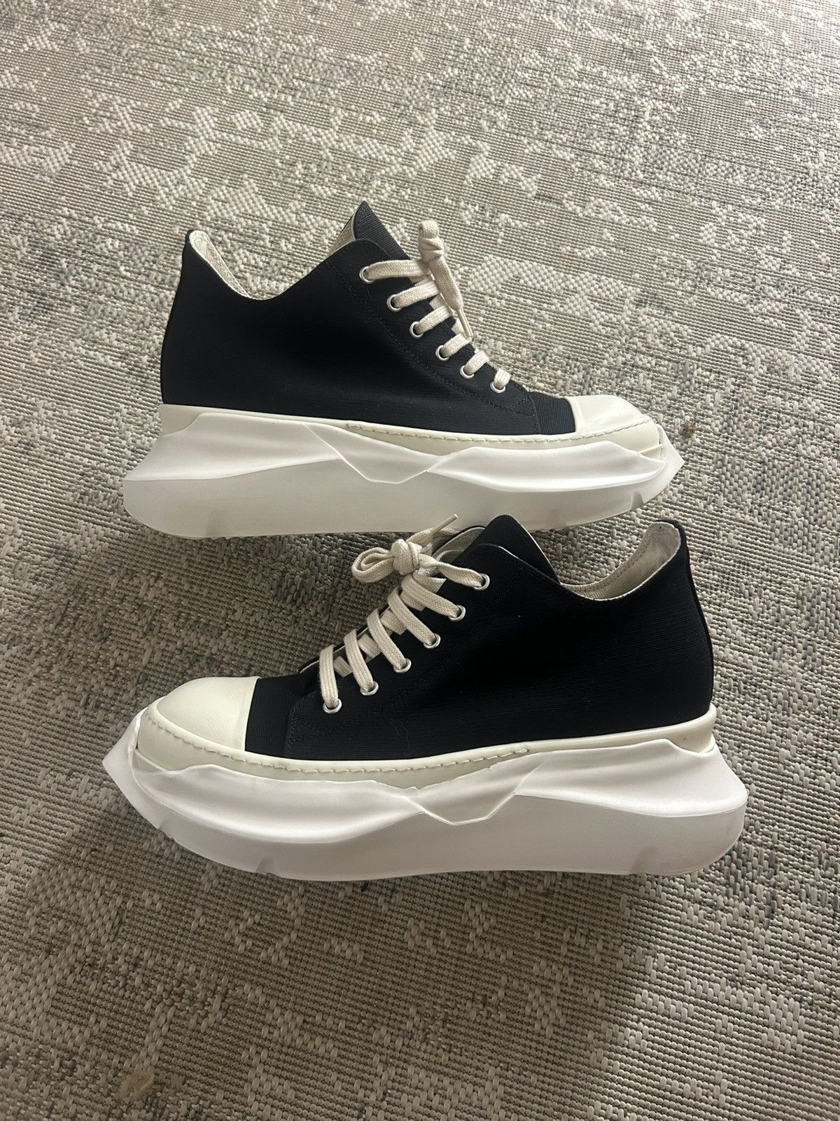 Rick Owens Drkshdw Abstract Low Black | Grailed