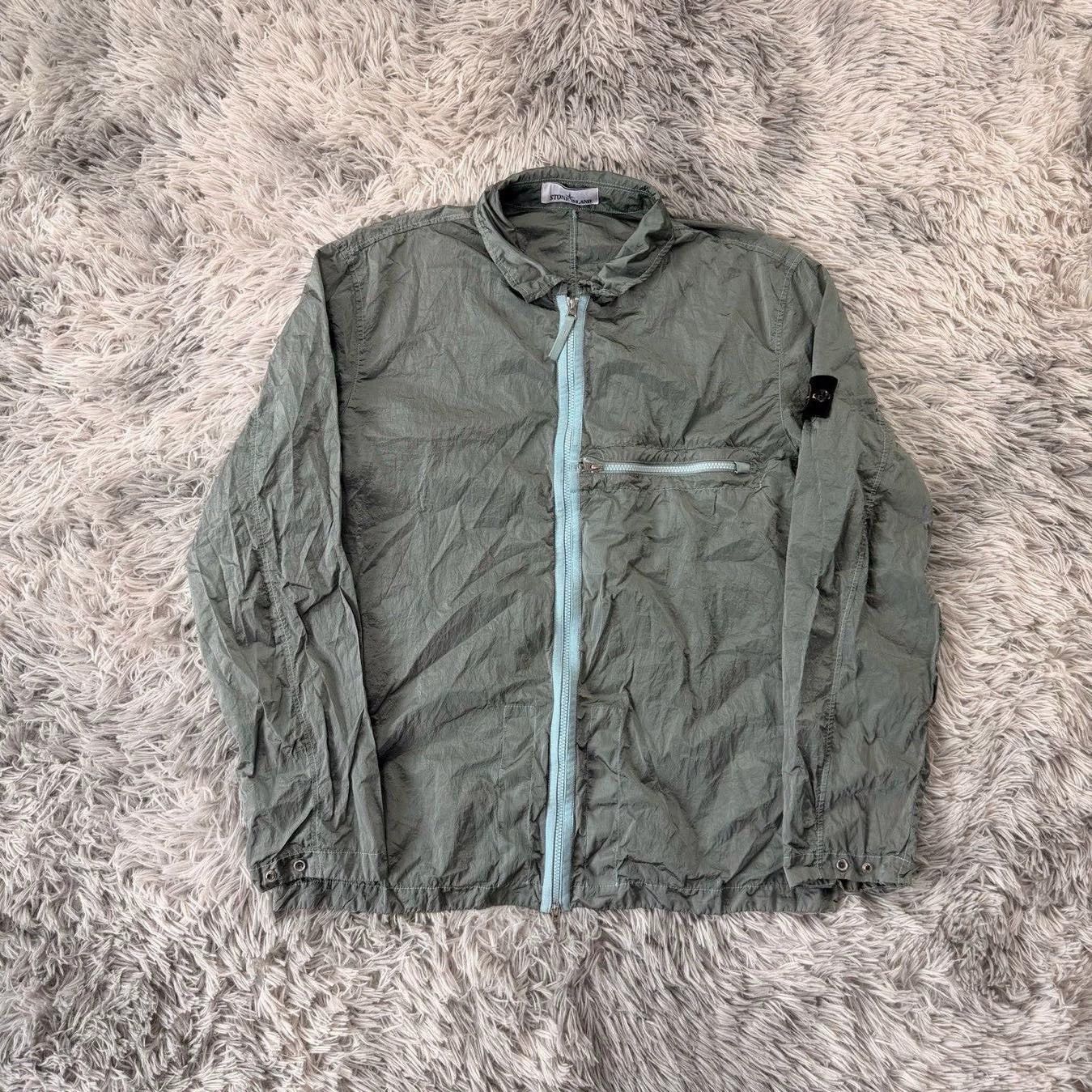 Stone Island stone island sky blue nylon jacket Size US XXL / EU 58 / 5 - 1 Thumbnail