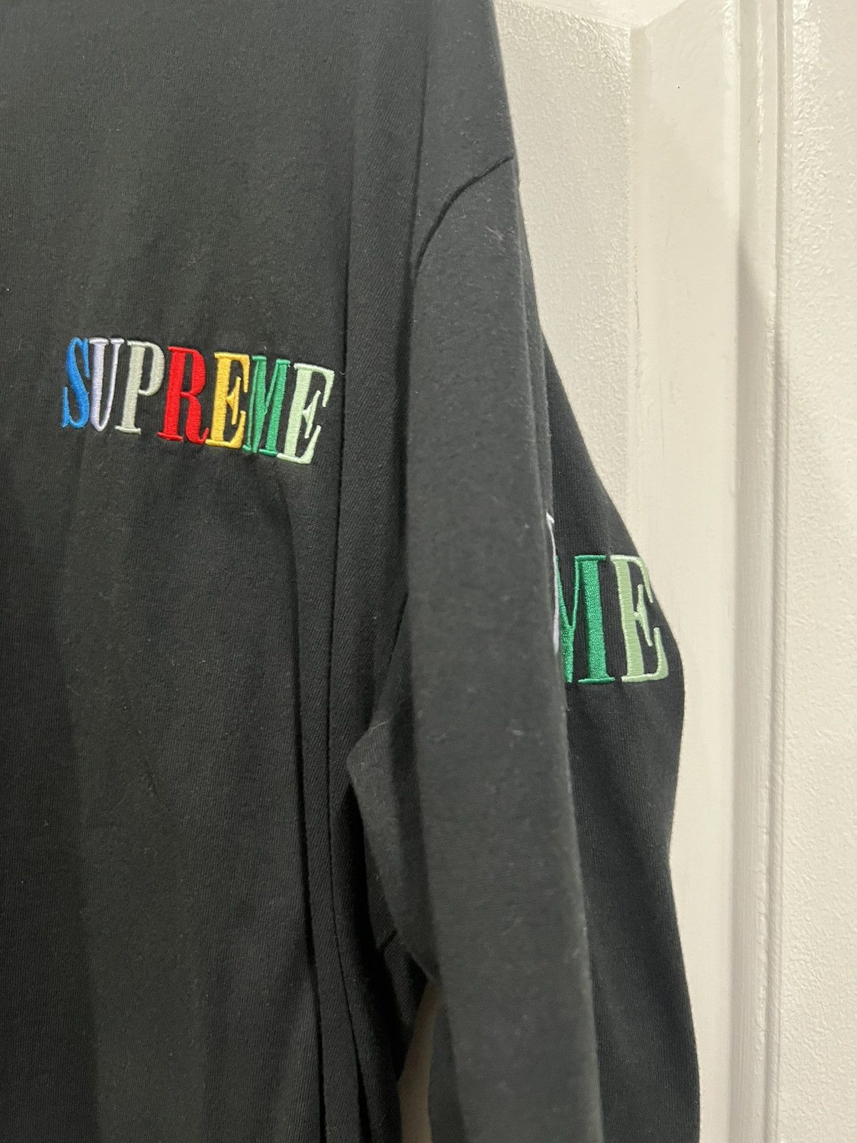 Supreme Supreme FW20 Multi Color Logo Long Sleve T-Shirt Size US S / EU 44-46 / 1 - 3 Thumbnail