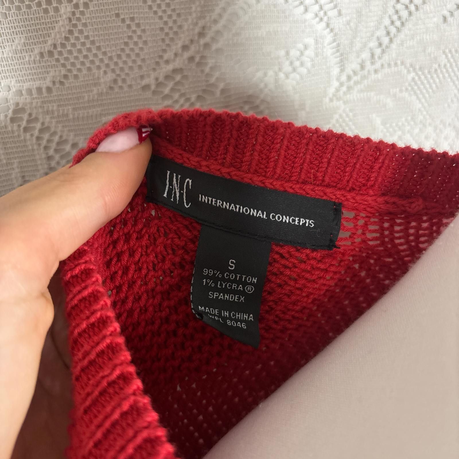 Other vintage red babydoll christmas cardigan sweater Size S / US 4 / IT 40 - 5 Thumbnail