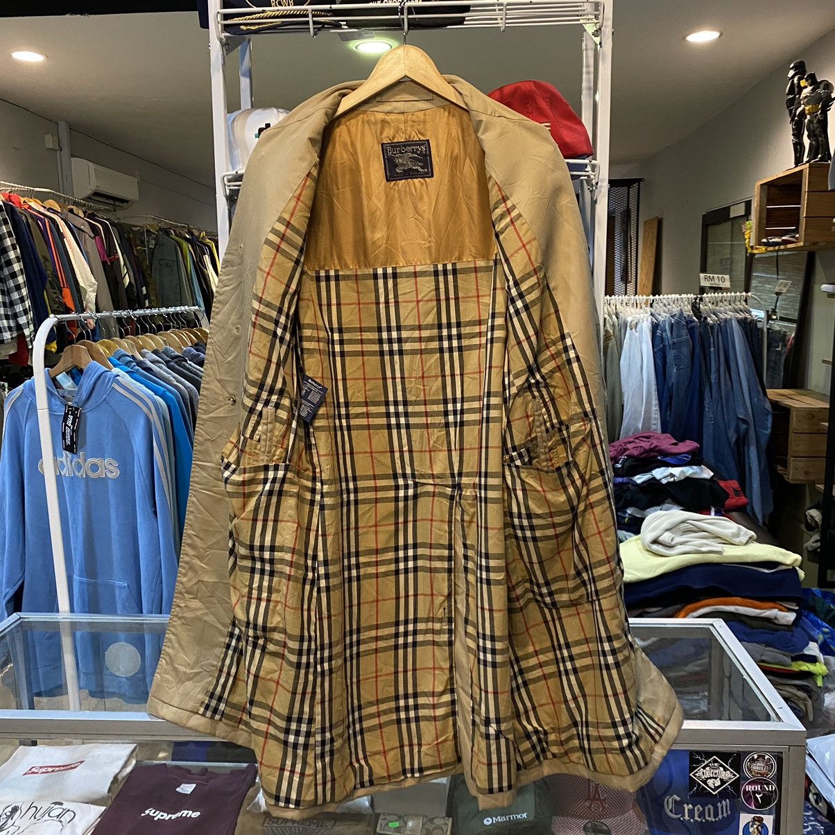 Burberry VINTAGE‼️The Classic Burberry Trench-coat Size US M / EU 48-50 / 2 - 2 Thumbnail
