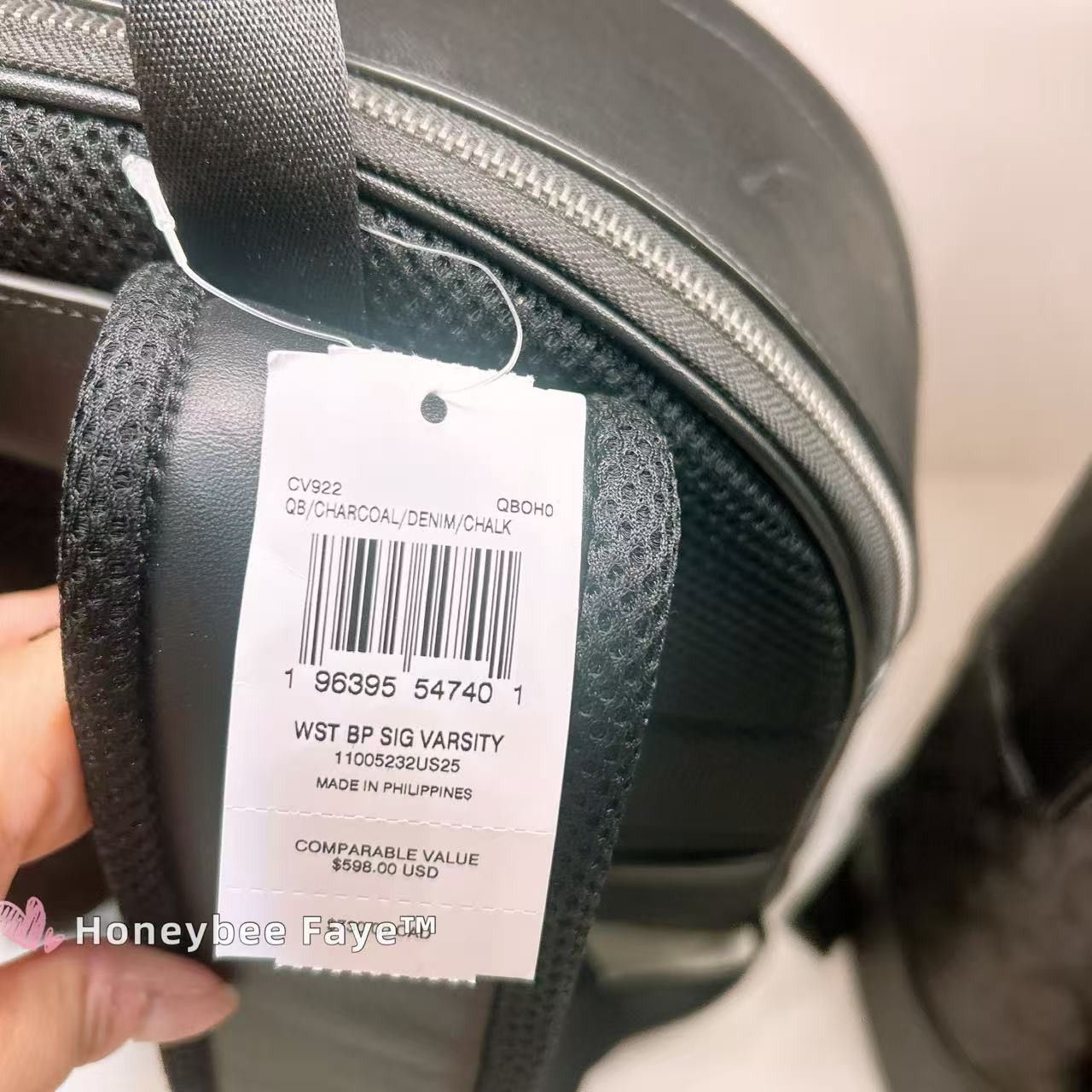 Coach West Backpack In Signature Canvas With Varsity Stripe CV922 Size ONE SIZE - 5 Thumbnail