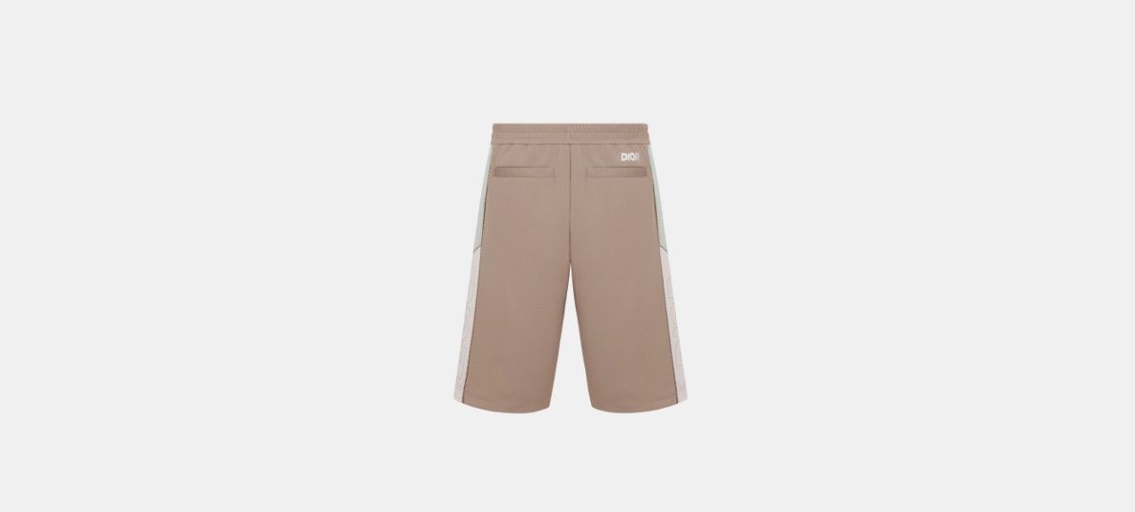 Dior o1w1db10824 Track Shorts in Dark Beige Size US 32 / EU 48 - 2 Thumbnail