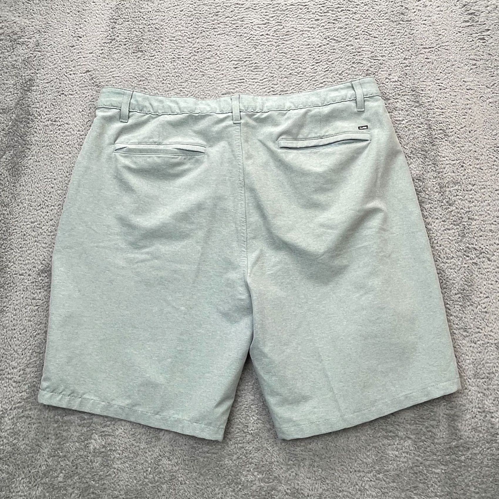 Hurley Hurley Shorts Mens 40 Gray Hybrid Spacedye Walk Stretch Resort Wear Tennis Golf Size US 40 / EU 56 - 2 Thumbnail