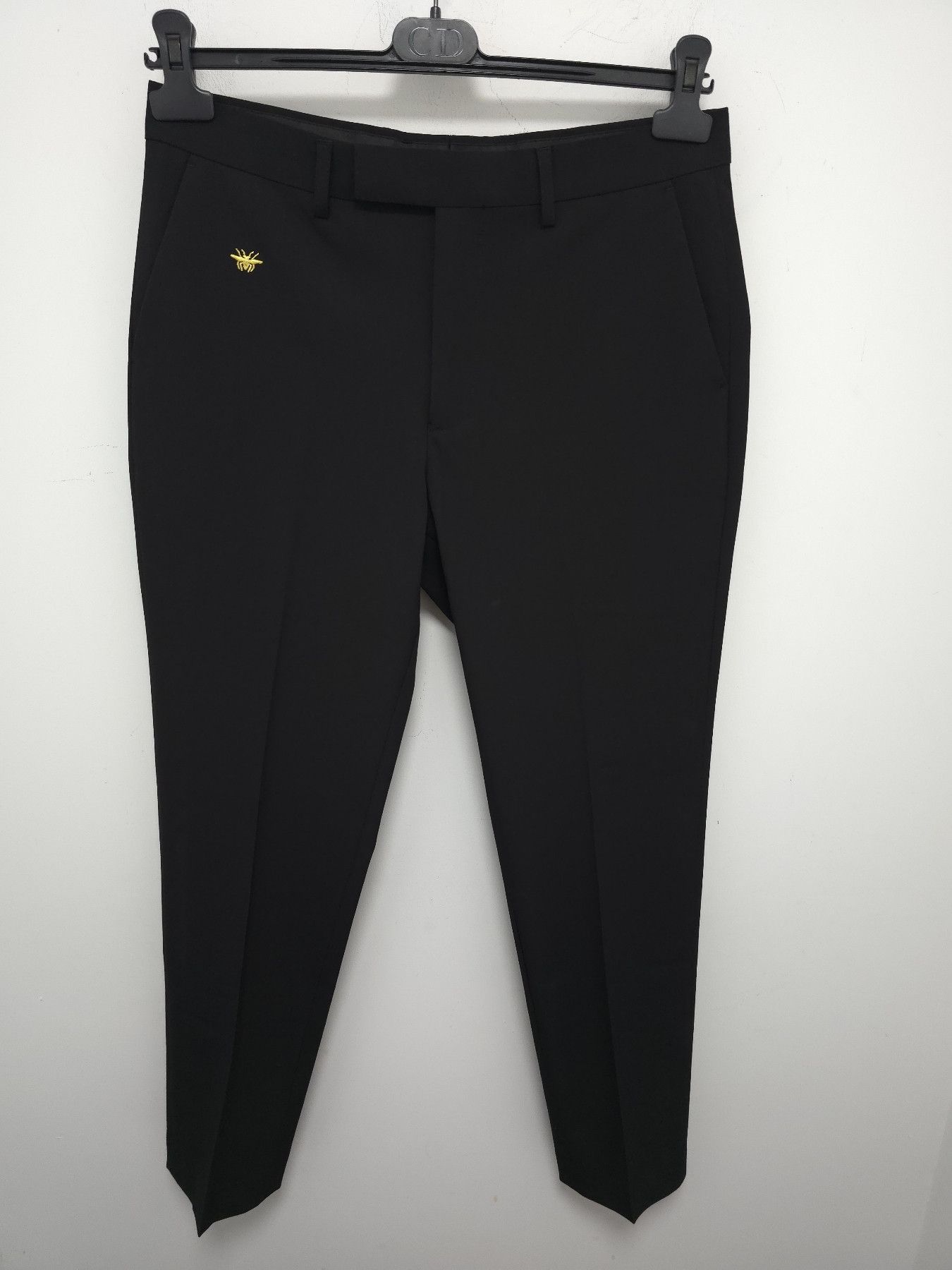 Dior Dior Bee Embroidered Formal Trousers Size 32 Size 38R - 1 Thumbnail