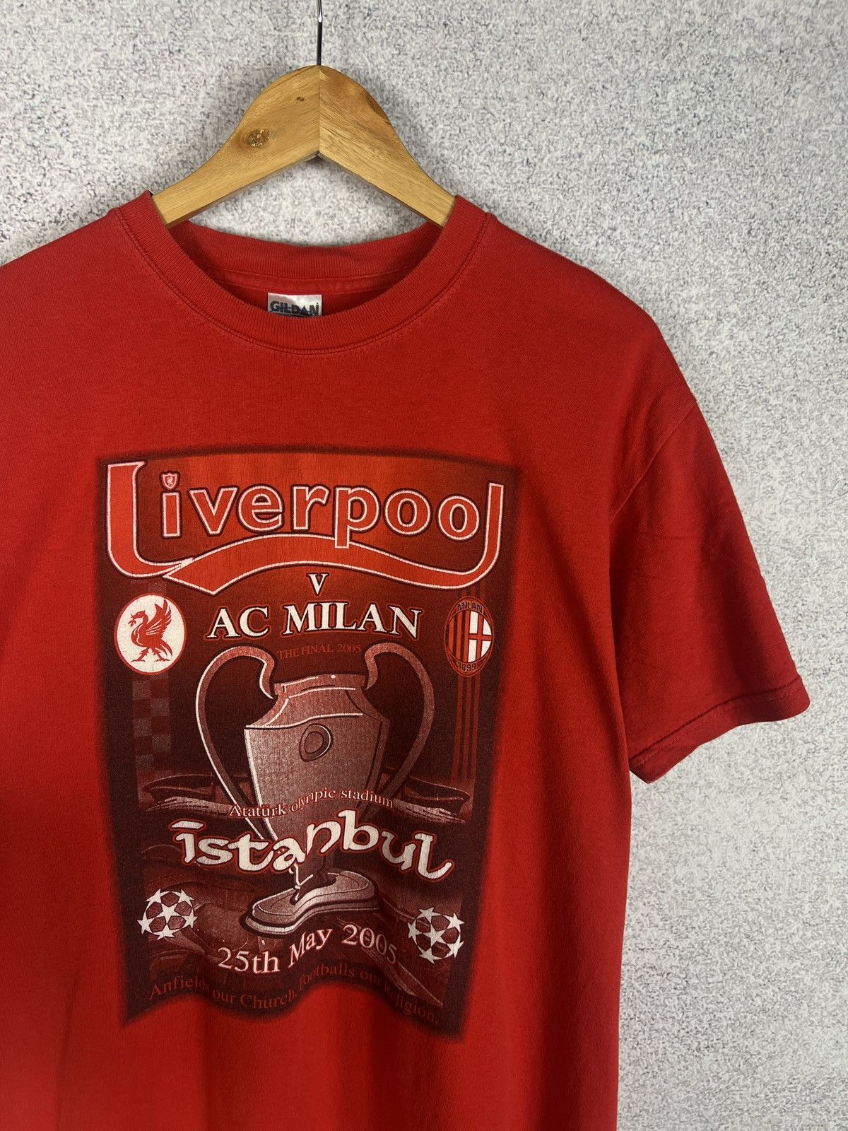 Other Vintage Liverpool AC Milan 2007 Final Champions League Tee Size US M / EU 48-50 / 2 - 3 Thumbnail
