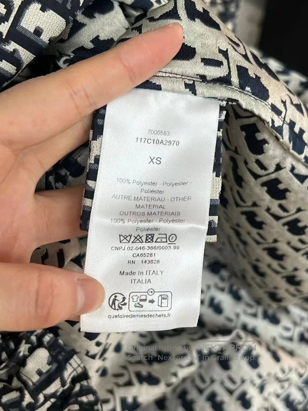Dior Dior All-Over Print Jacket. Size XS / US 0-2 / IT 36-38 - 5 Thumbnail