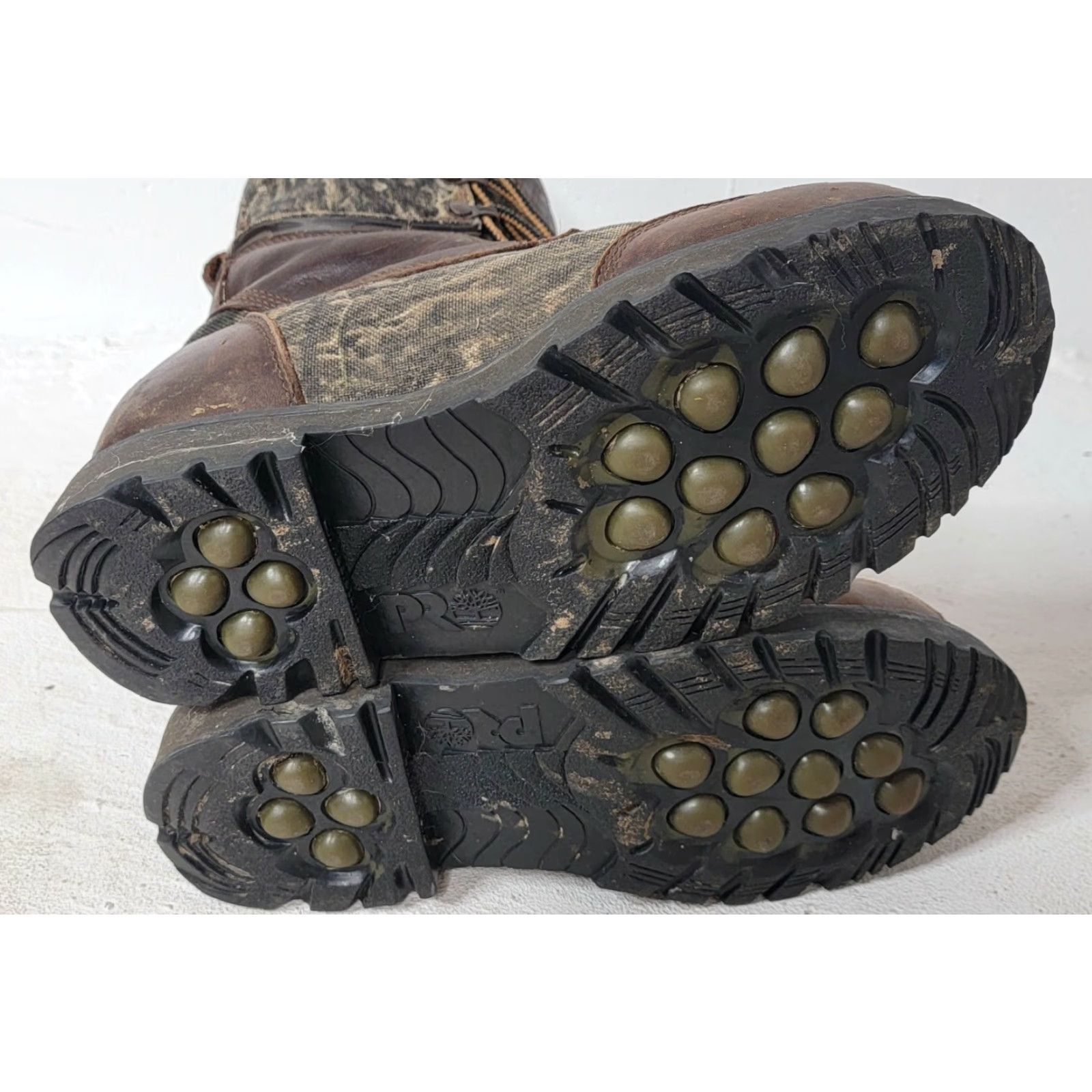 Timberland Timberland Pro Winter Extreme GTX Tall Boot Goretex Waterproof Sz 7 men wmns 9 Brown Boots Mens 7 Winter Waterproof Nylon Leather/Upper? Size US 7 / EU 40 - 4 Thumbnail