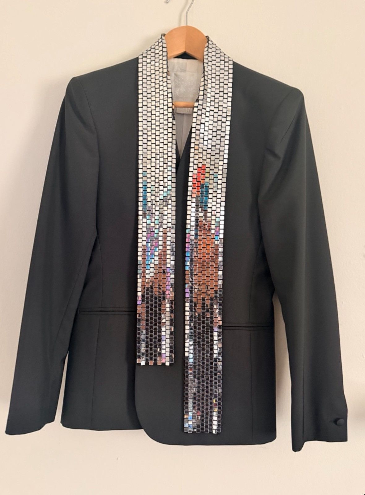 H&M × Maison Margiela Maison Martin Margiela x H&M "Mirror Ball" Disco Blazer Size 38R - 1 Thumbnail