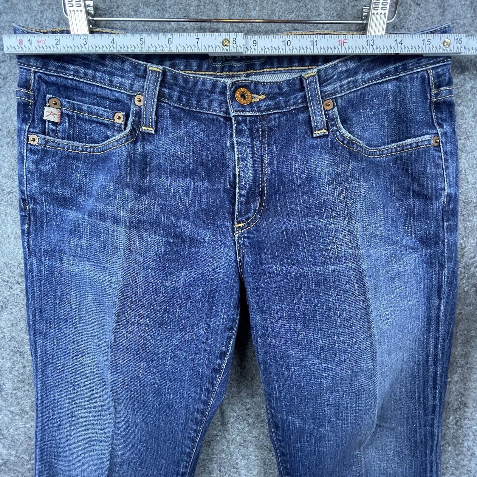 Big Star Big Star Jeans Womens 30 Rikki Low Rise Straight Cropped USA Size 30" / US 8 / IT 44 - 6 Thumbnail