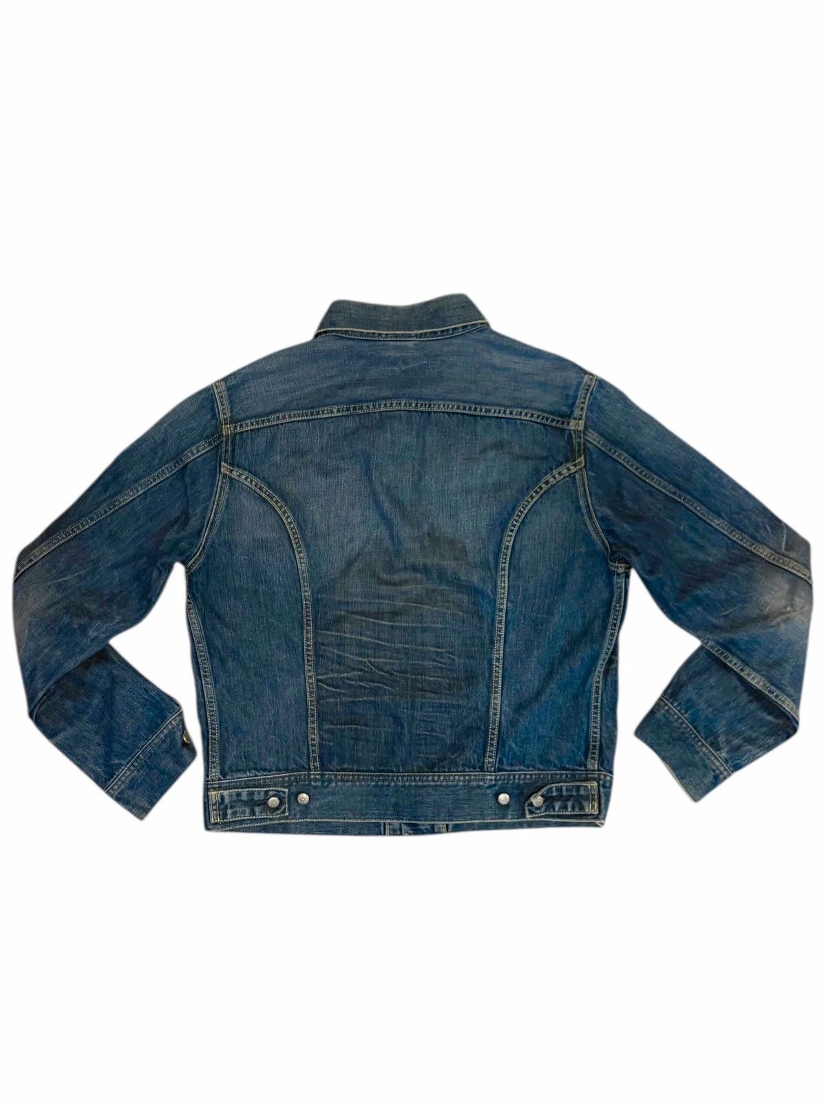 Diesel Diesel old season distressed blue denim jacket Size US M / EU 48-50 / 2 - 2 Thumbnail