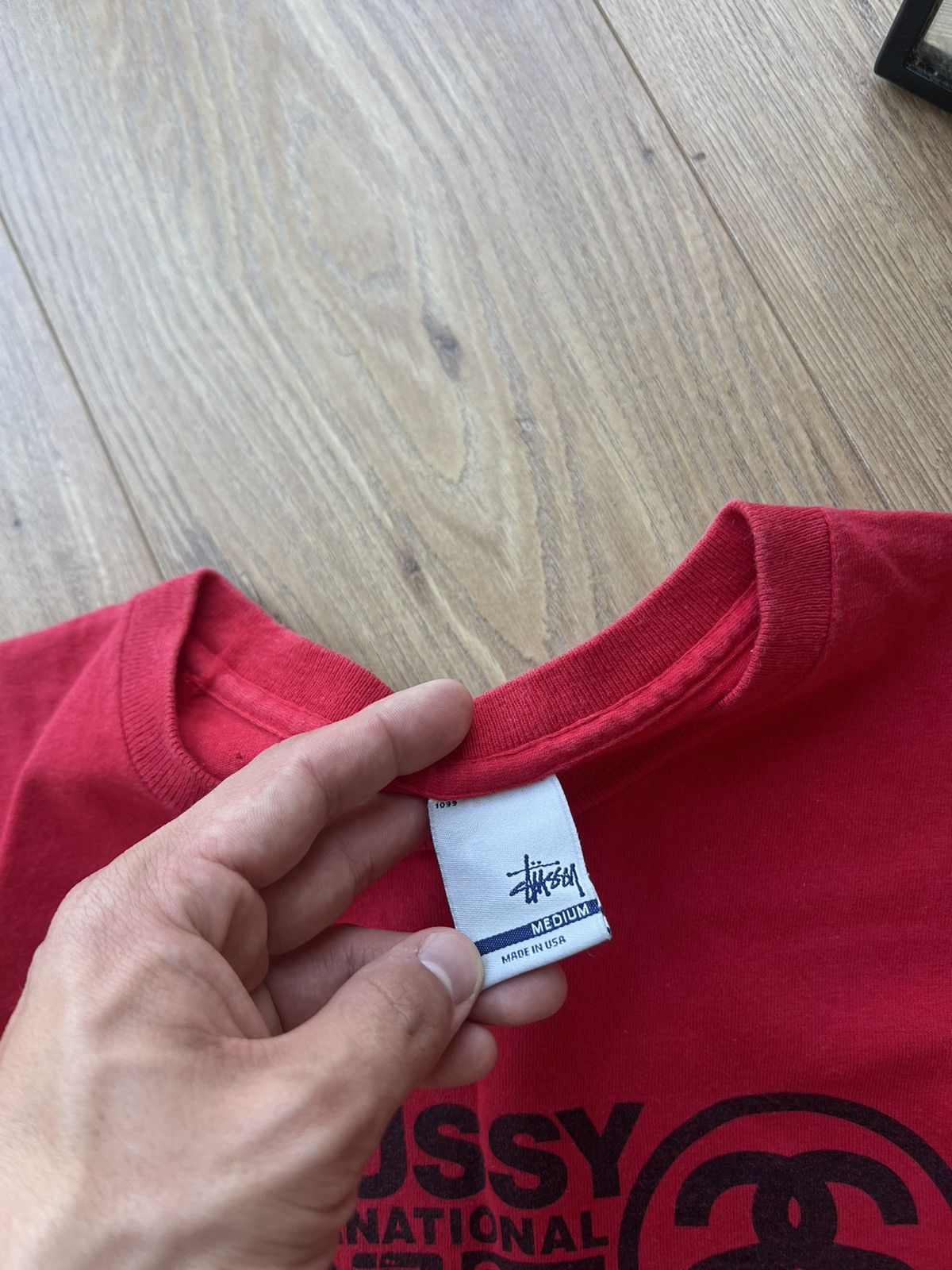 Stussy 00’s STUSSY NYLTLA INTERNATIONAL Y2K DISTRESSED TEE RARE Size US M / EU 48-50 / 2 - 9 Thumbnail