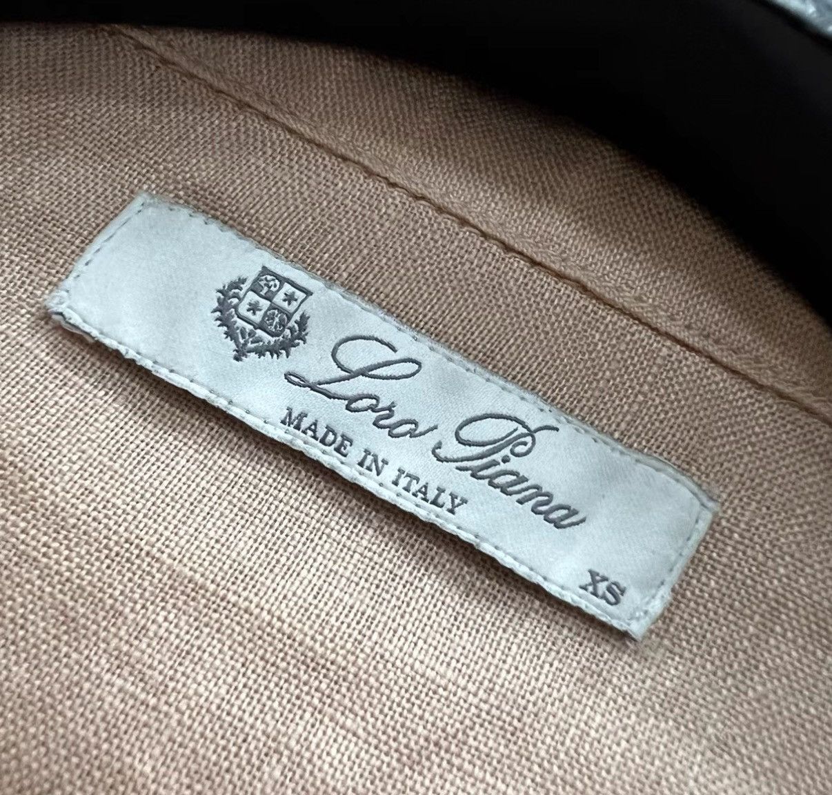 Loro Piana Loro Piana Cuban Collar Short Sleeve Shirt J41 Size US XS / EU 42 / 0 - 3 Thumbnail
