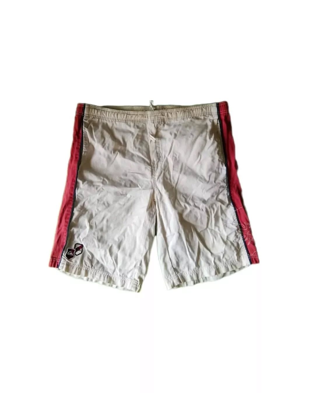 Quiksilver × Vintage Vintage Quiksilver Flower Pattern Short Pants Surf Skate Size US 36 / EU 52 - 1 Thumbnail