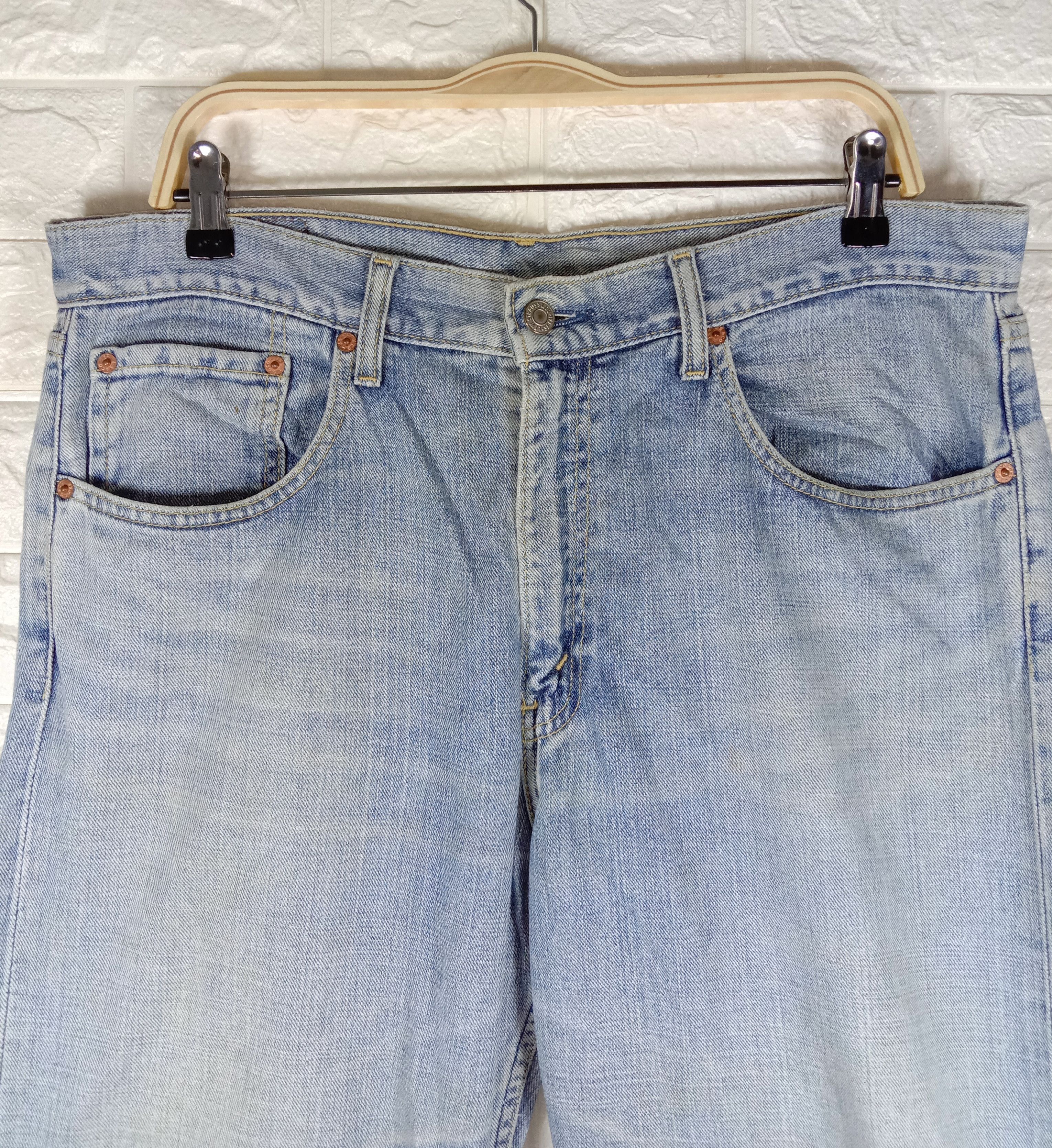 Levi's Vintage Levi’s 534 Light Wash Jeans Distressed Denim Size US 36 / EU 52 - 2 Thumbnail