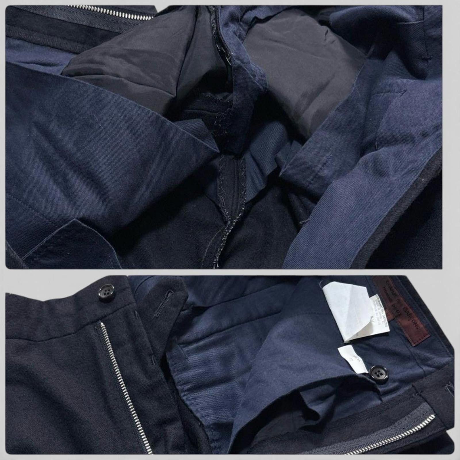 Comme des Garcons Comme des Garçons - Navy Wool Suit Size 38R - 9 Thumbnail