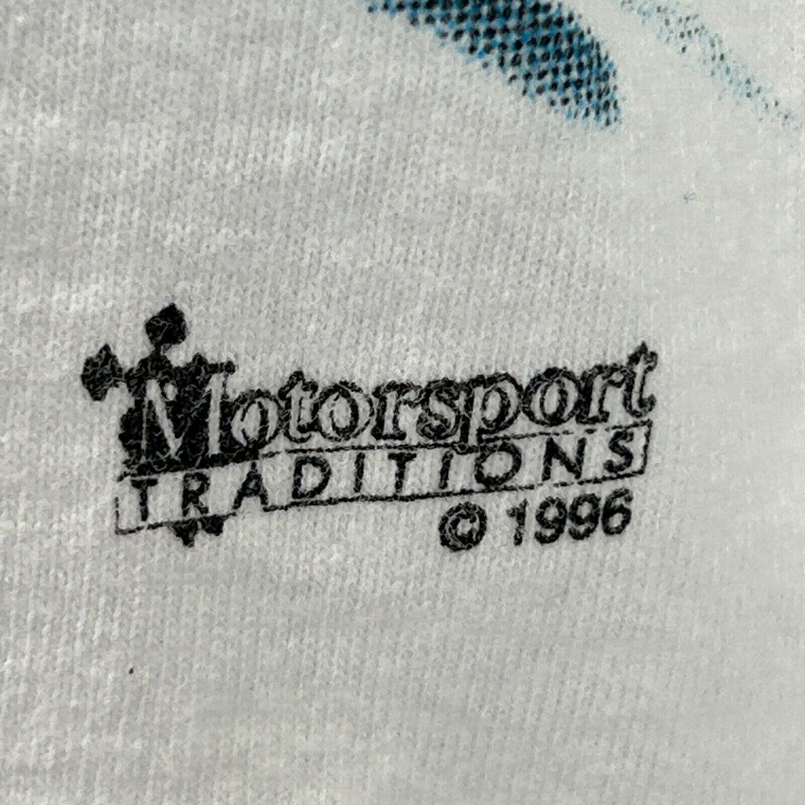 Fruit Of The Loom Vintage NASCAR Darrell Waltrip T Shirt Auto Racing White M Size US M / EU 48-50 / 2 - 6 Thumbnail