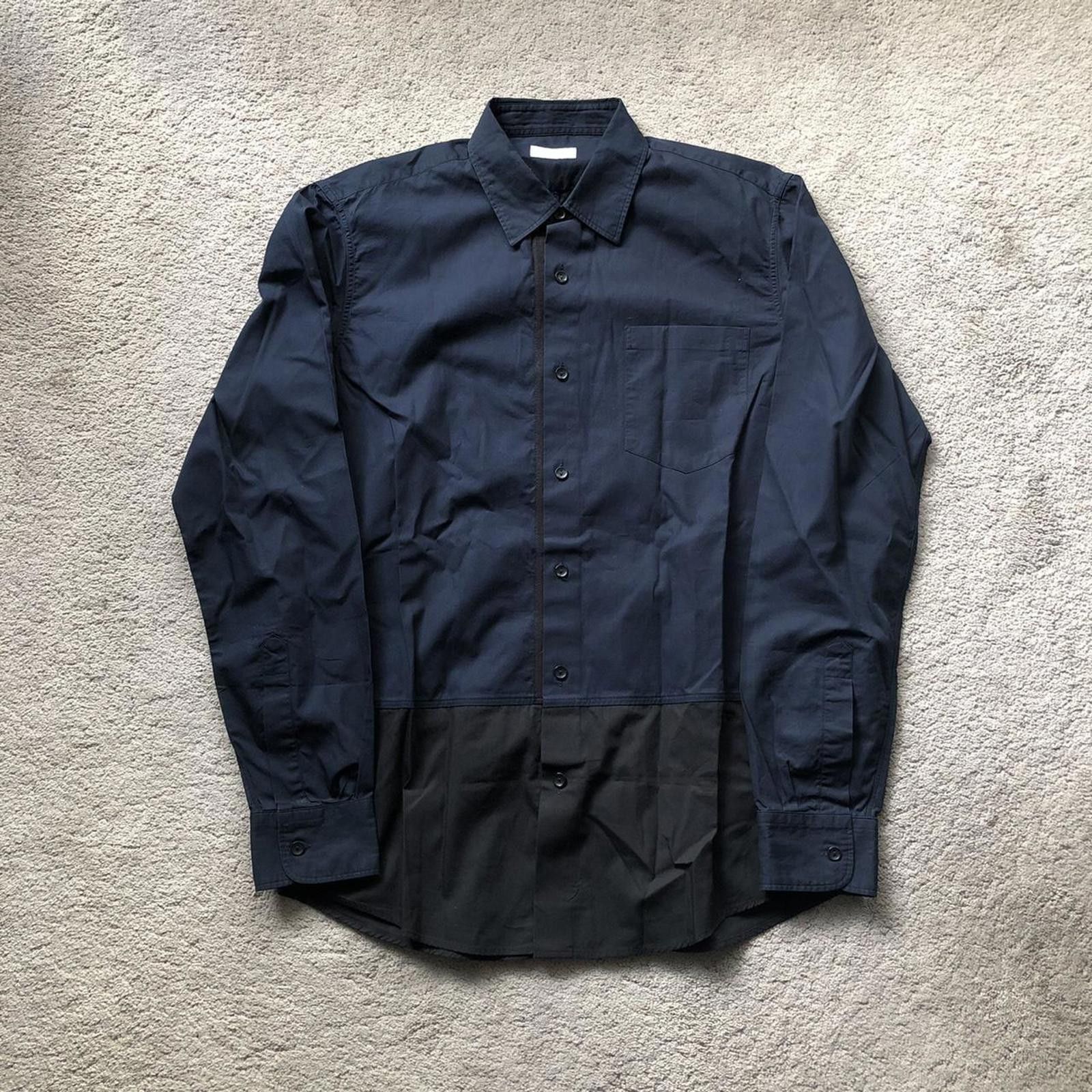 Dries Van Noten Dries Van Noten Contrast Button Up Shirt Size US M / EU 48-50 / 2 - 1 Thumbnail