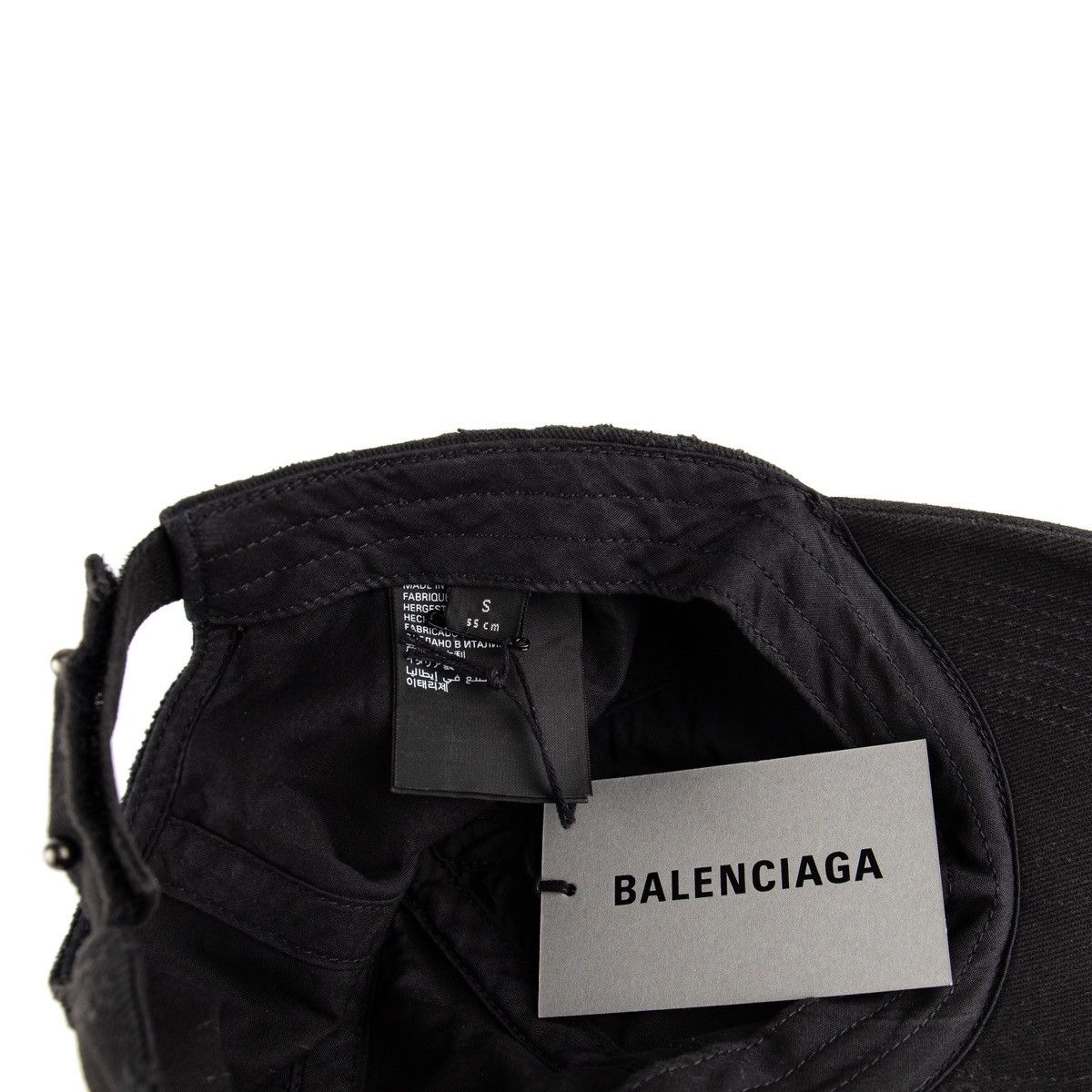 Balenciaga Balenciaga Summer 23 Heavy Piercing Cap Size ONE SIZE - 5 Thumbnail