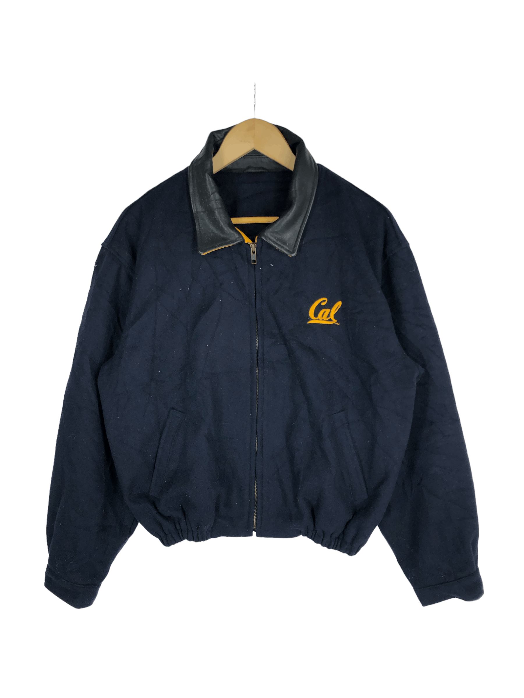 Golden Bear Vintage 80s 90s Golden Bear Baseball Varsity Jacket